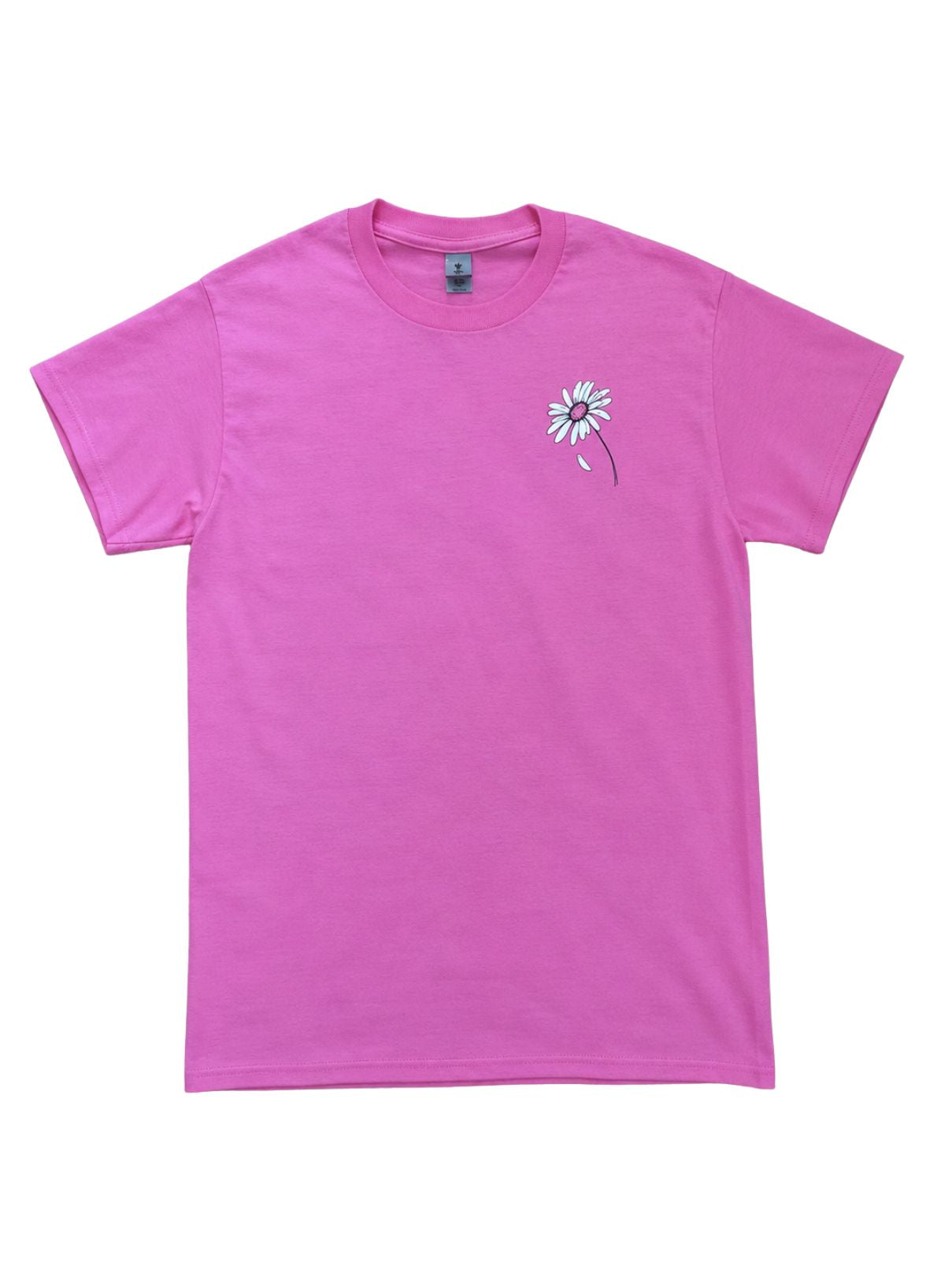 Cotton Island Daisy Tee in Barbie