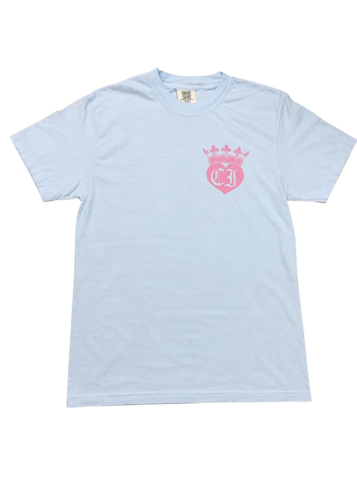 Cotton Island Hydrangea T-Shirt in Lavender/White