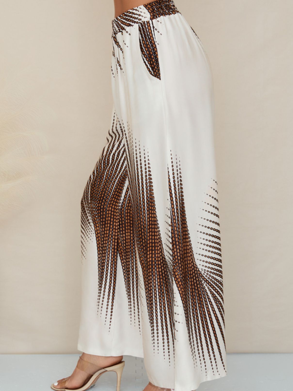 Cotton Island Sunburst Pant in Camel