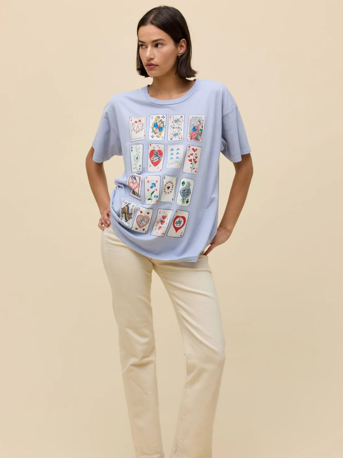 DAYDREAMER Cards For DreamersTee in Lavender Sky