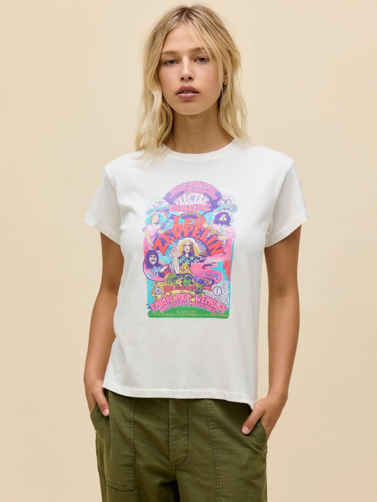 DAYDREAMER Led Zeppelin Electric Magic Tour Tee