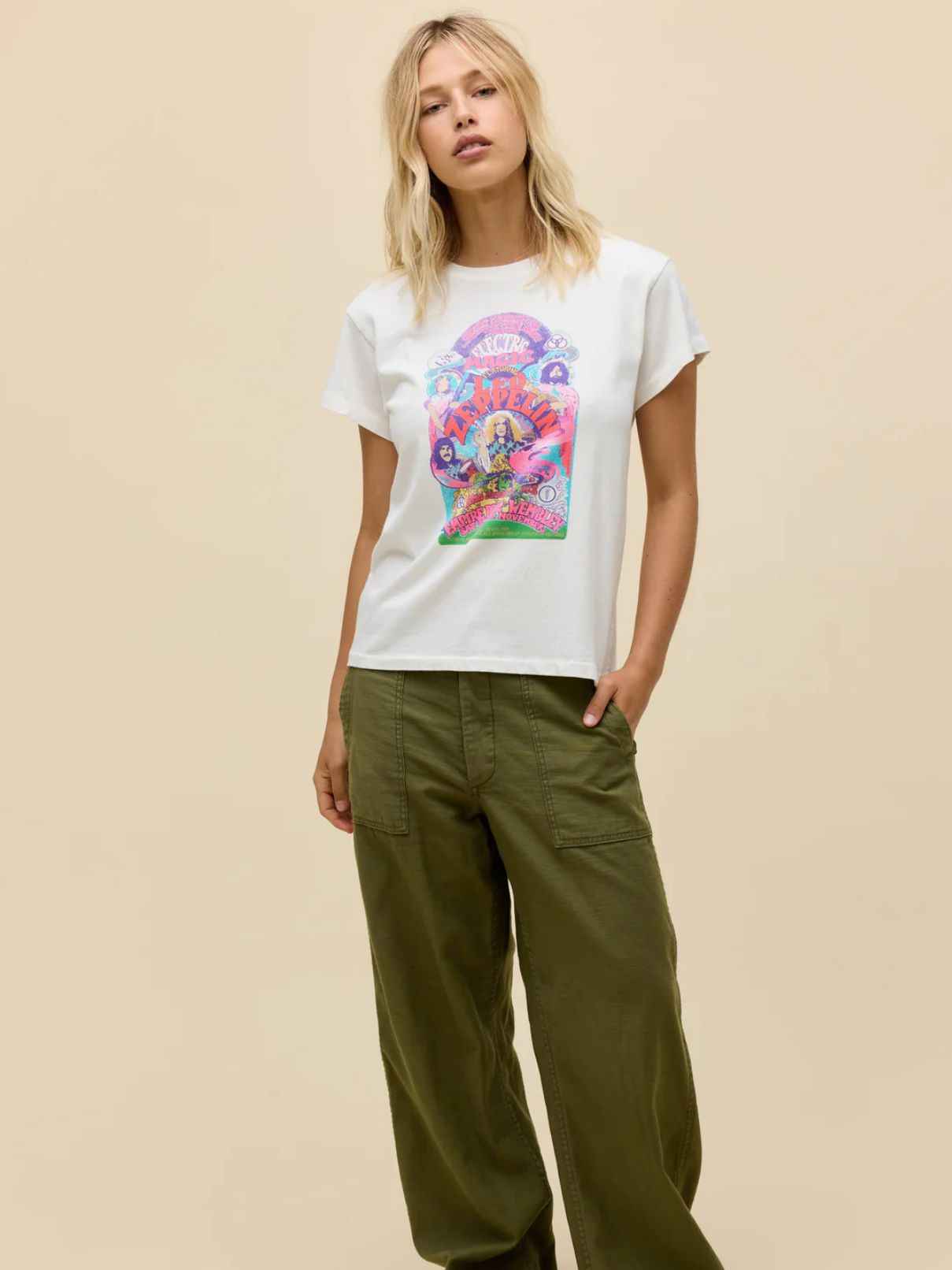 DAYDREAMER Led Zeppelin Electric Magic Tour Tee