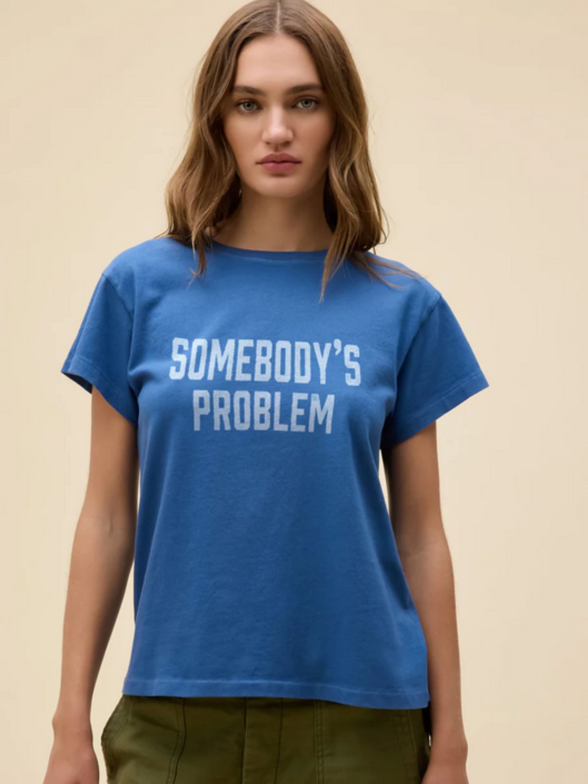 DAYDREAMER Morgan Wallen Somebody's Problem Tour Tee in Denim
