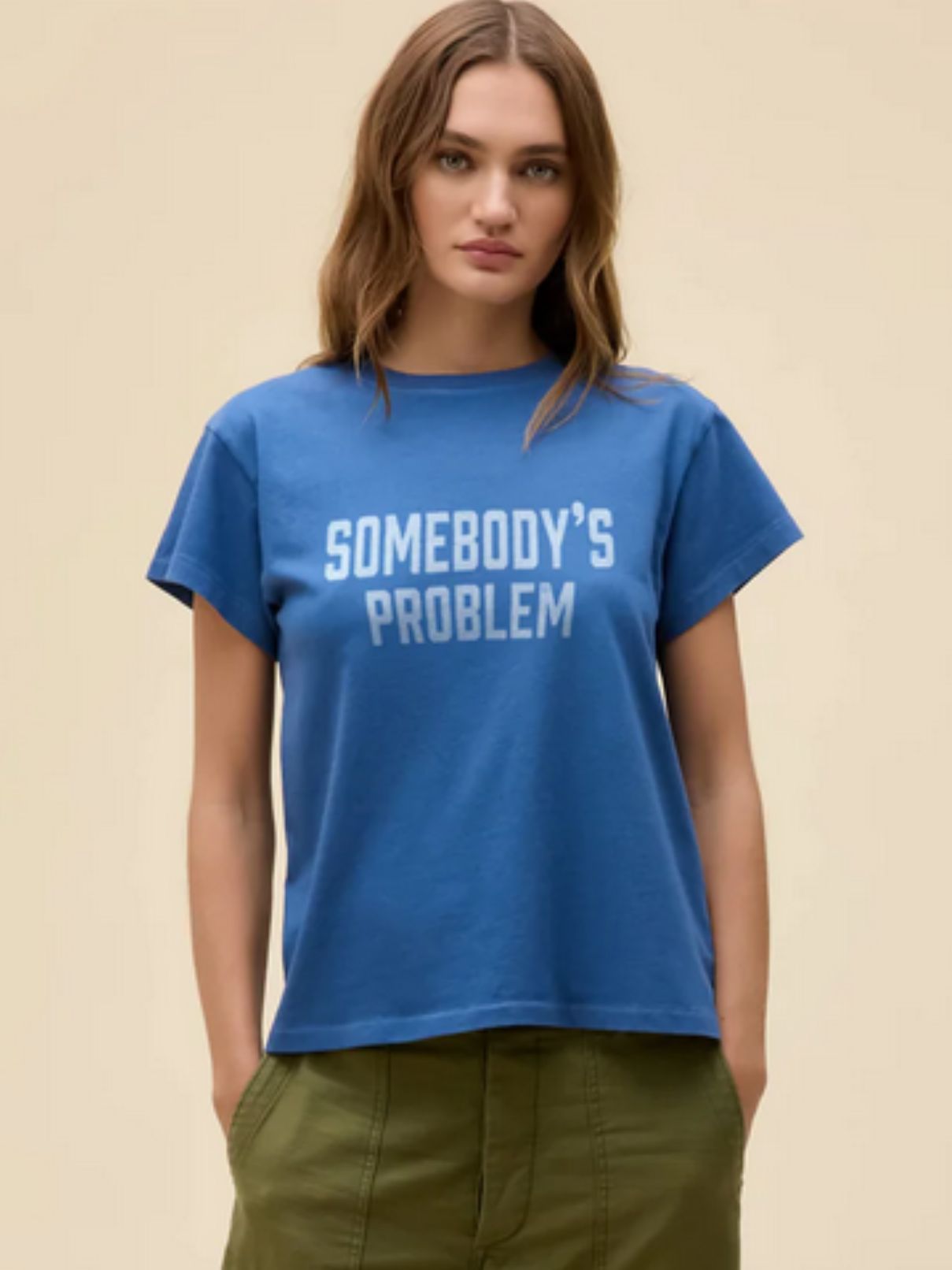 DAYDREAMER Morgan Wallen Somebody's Problem Tour Tee in Denim