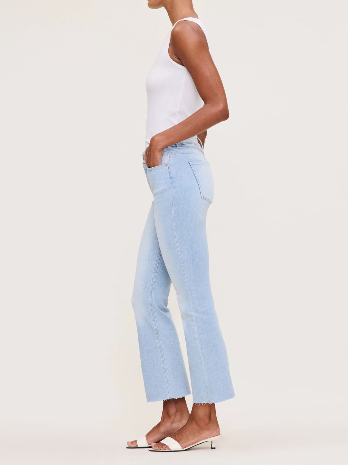DL 1961 Bridget Boot Hi Rise Jean in Waterfront