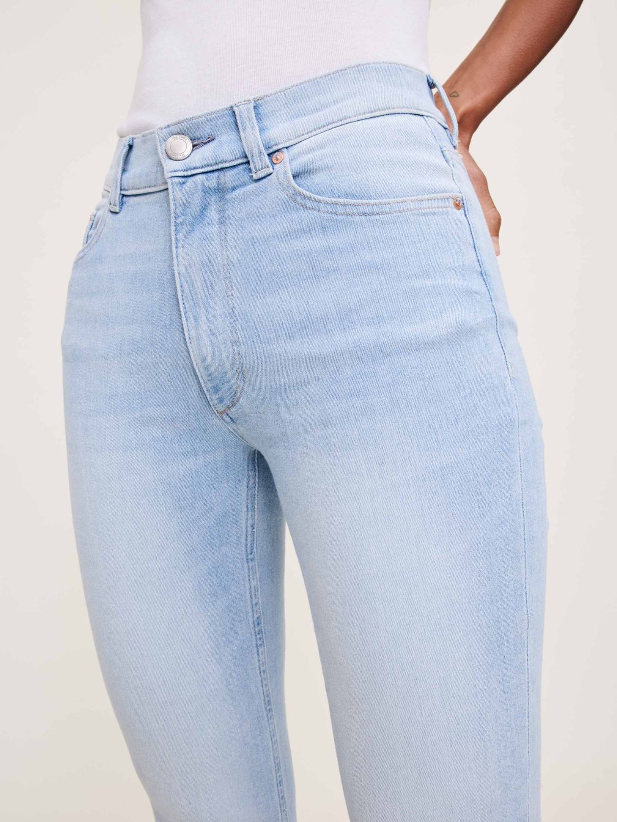 DL 1961 Bridget Boot Hi Rise Jean in Waterfront