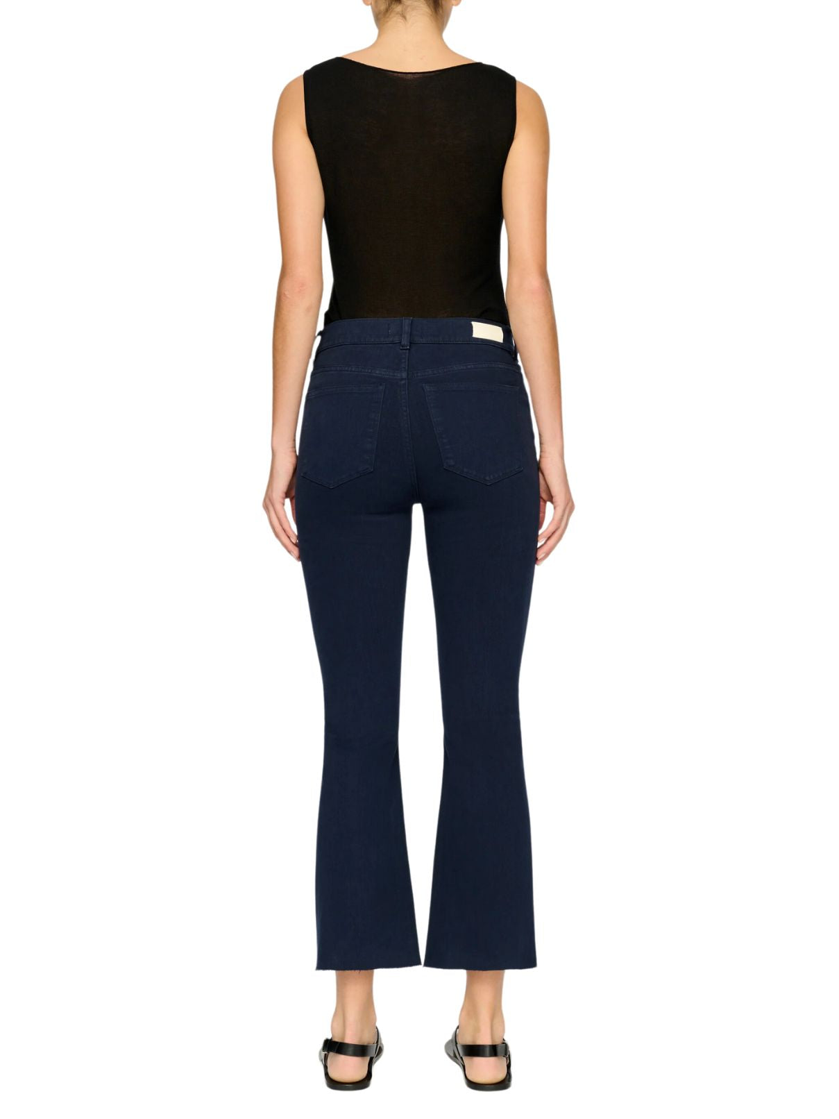 DL 1961 Bridget Crop Boot in Marine