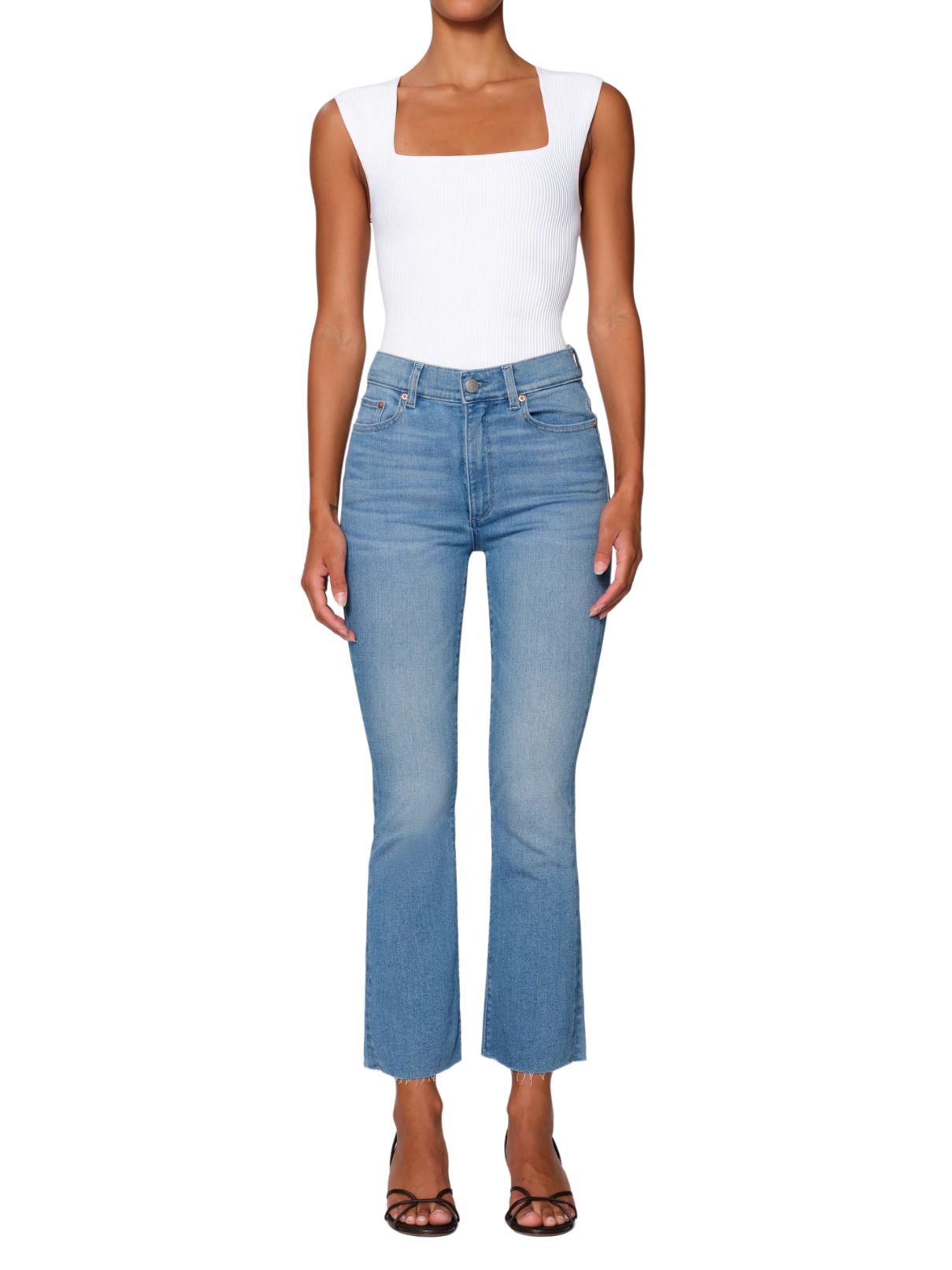 DL 1961 Denim Bridget Boot in East Port