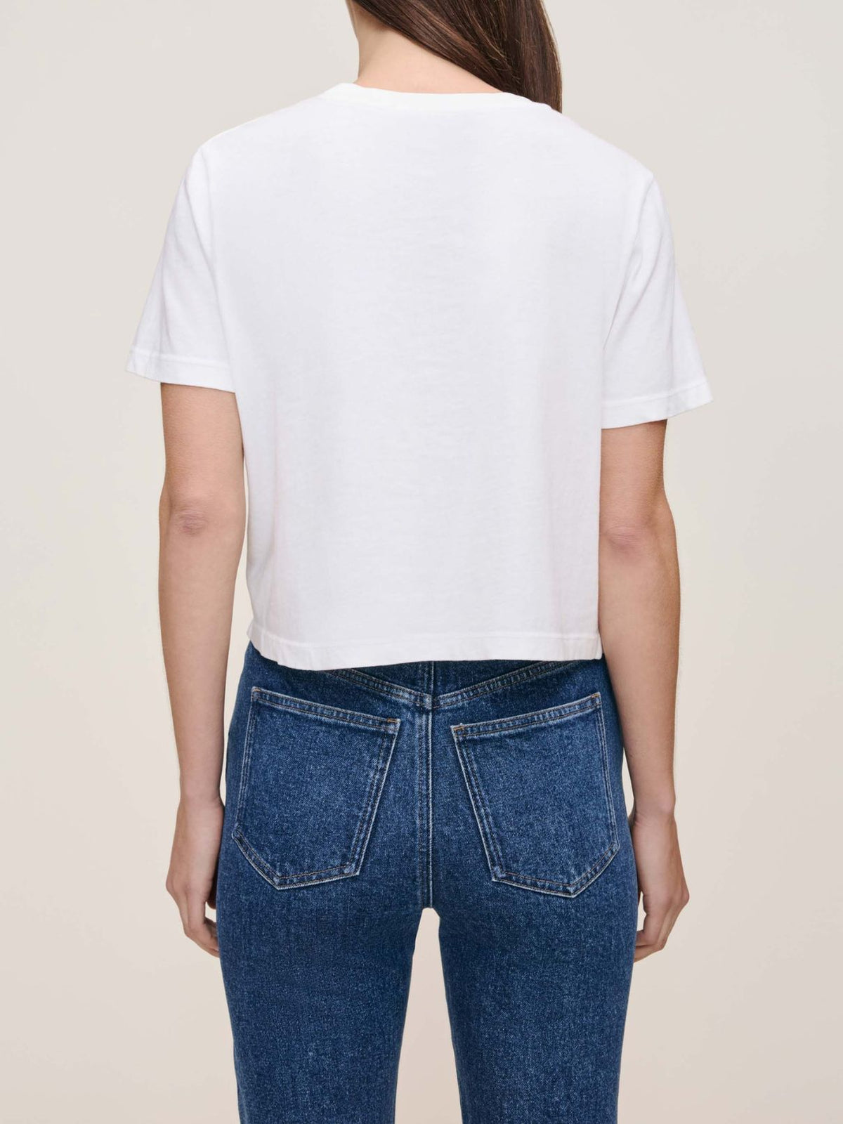 DL 1961 Denim Essential Tee in White