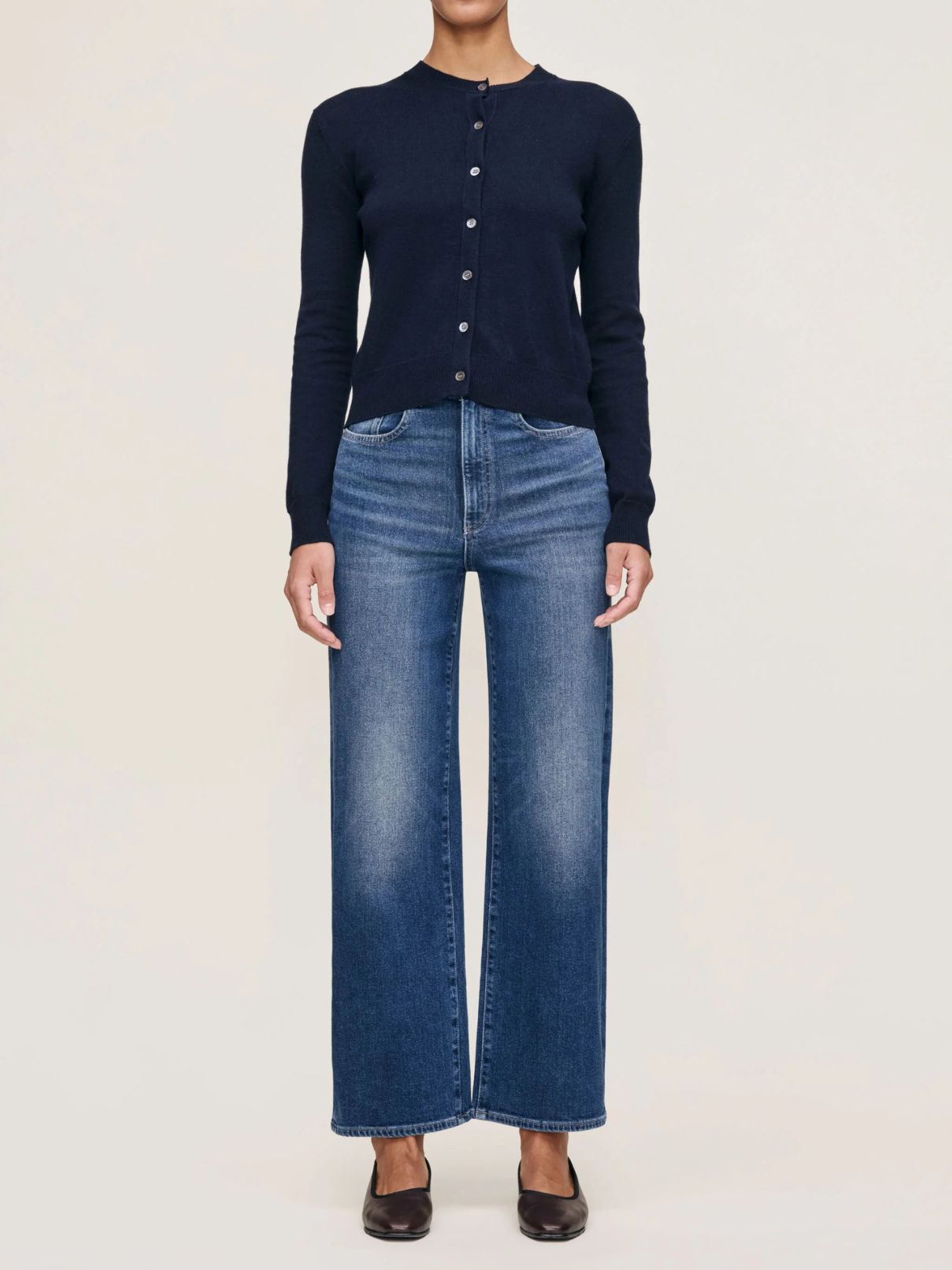 DL 1961 Denim Karmine Refined Wide Leg in Clearwater