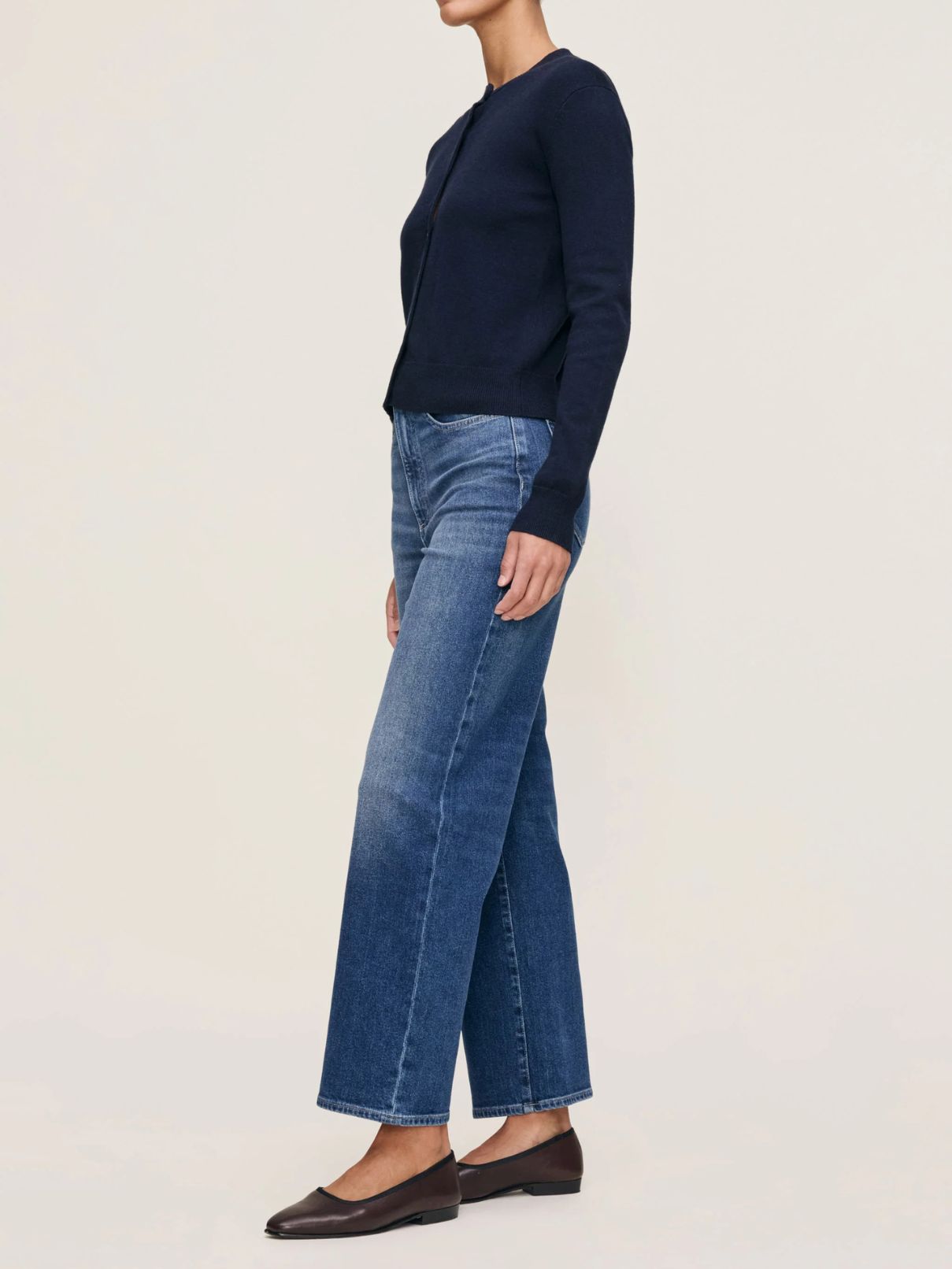 DL 1961 Denim Karmine Refined Wide Leg in Clearwater