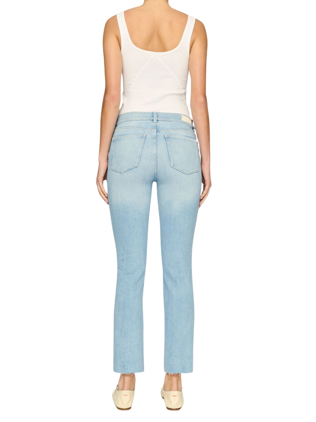 DL 1961 Denim Mara Straight Mid Rise in Fountain  