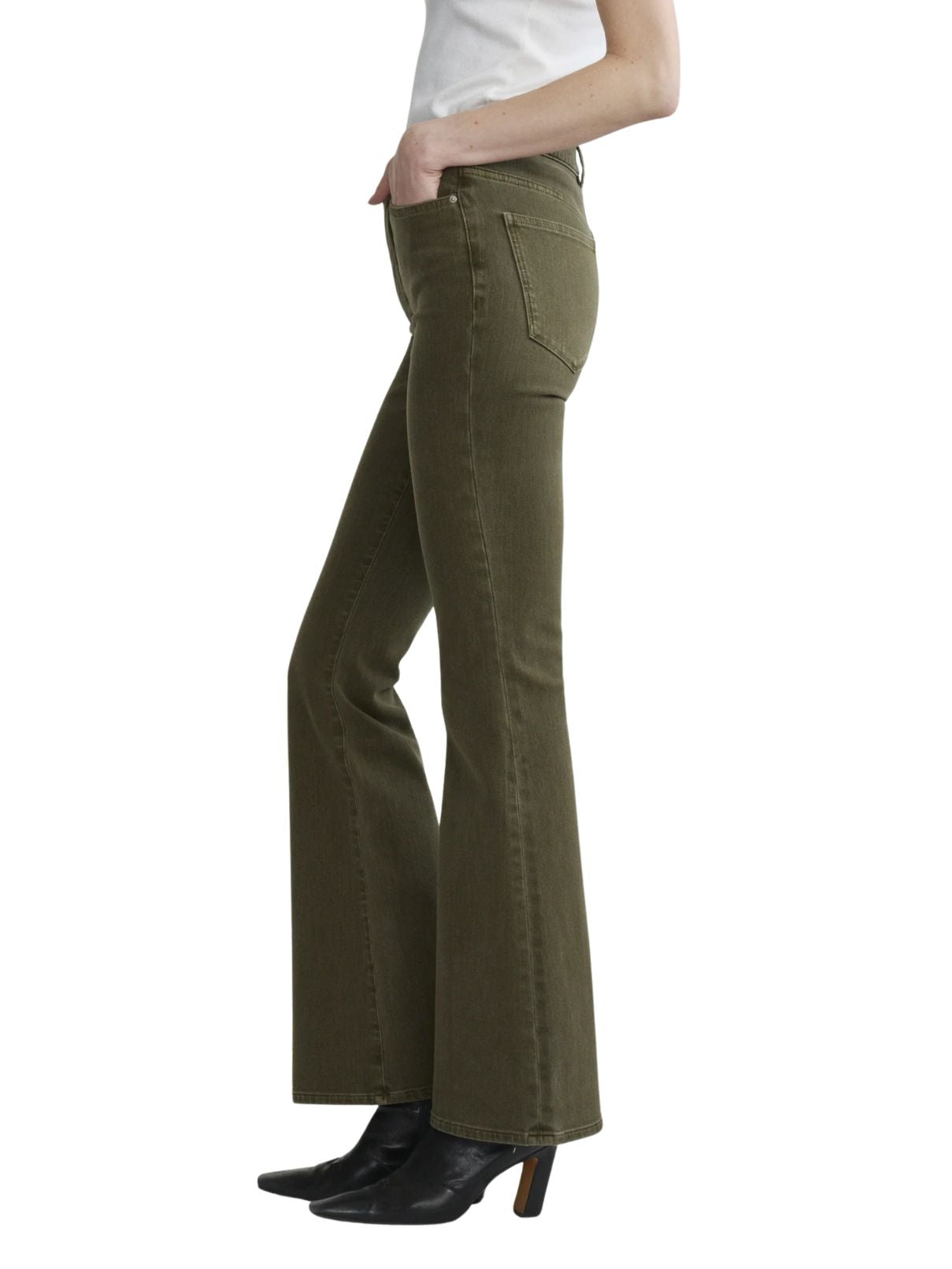 DL1961 Bridget Bootcut High Rise Instasculpt 31.5" Jeans – Pine