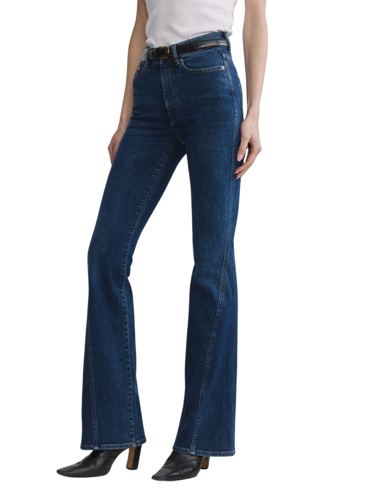 DL1961 Bridget Bootcut High Rise Instasculpt 33" Jeans – Breeze Seamed