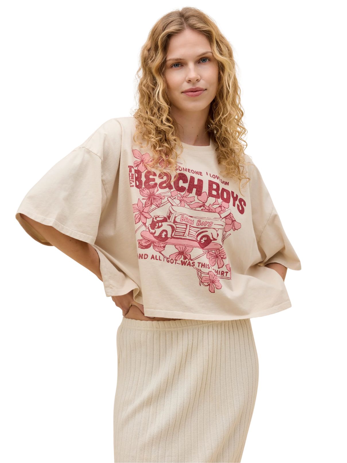 Daydreamer The Beach Boys Someone I Love Cropped OS Tee
