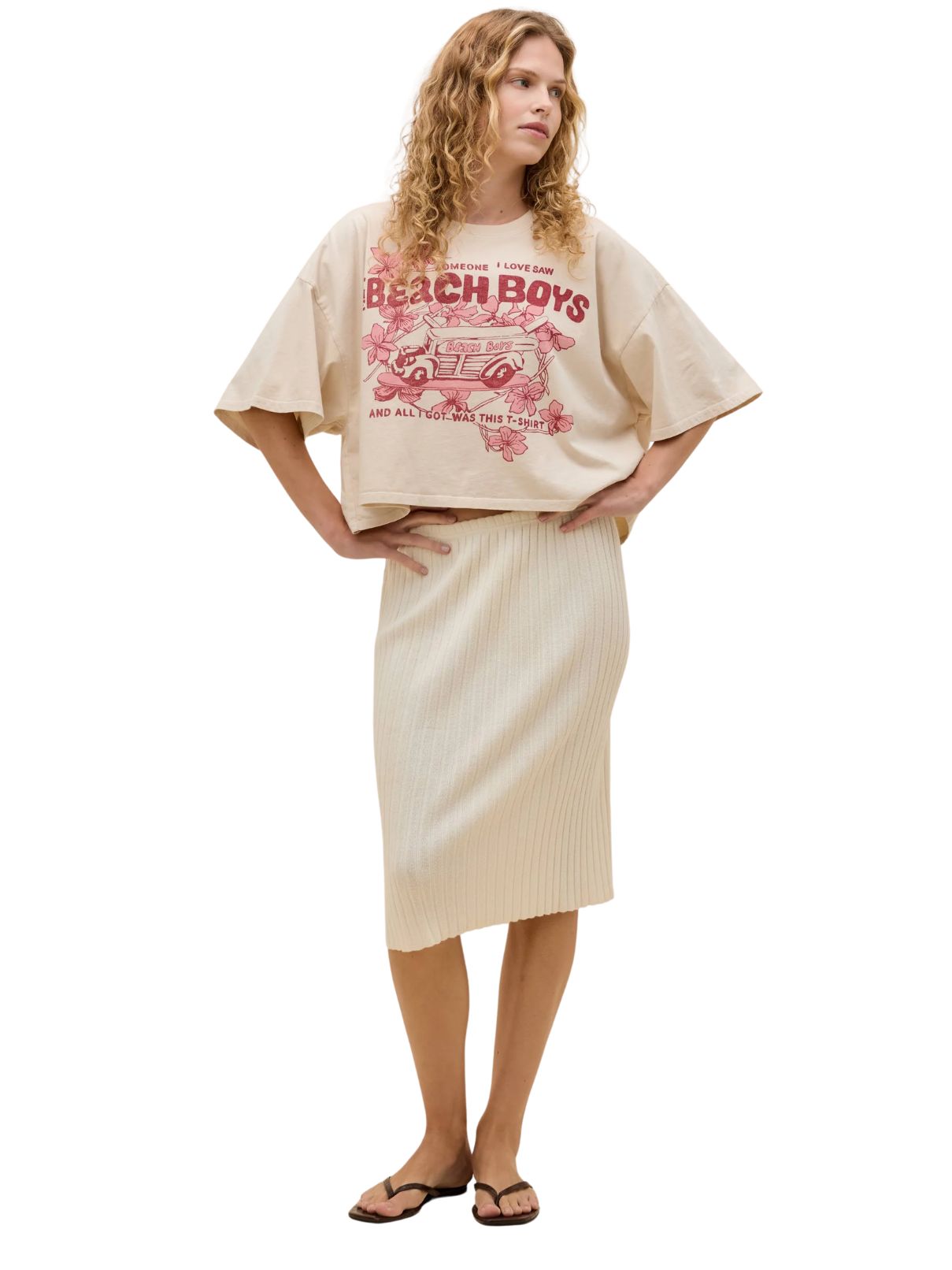 Daydreamer The Beach Boys Someone I Love Cropped OS Tee