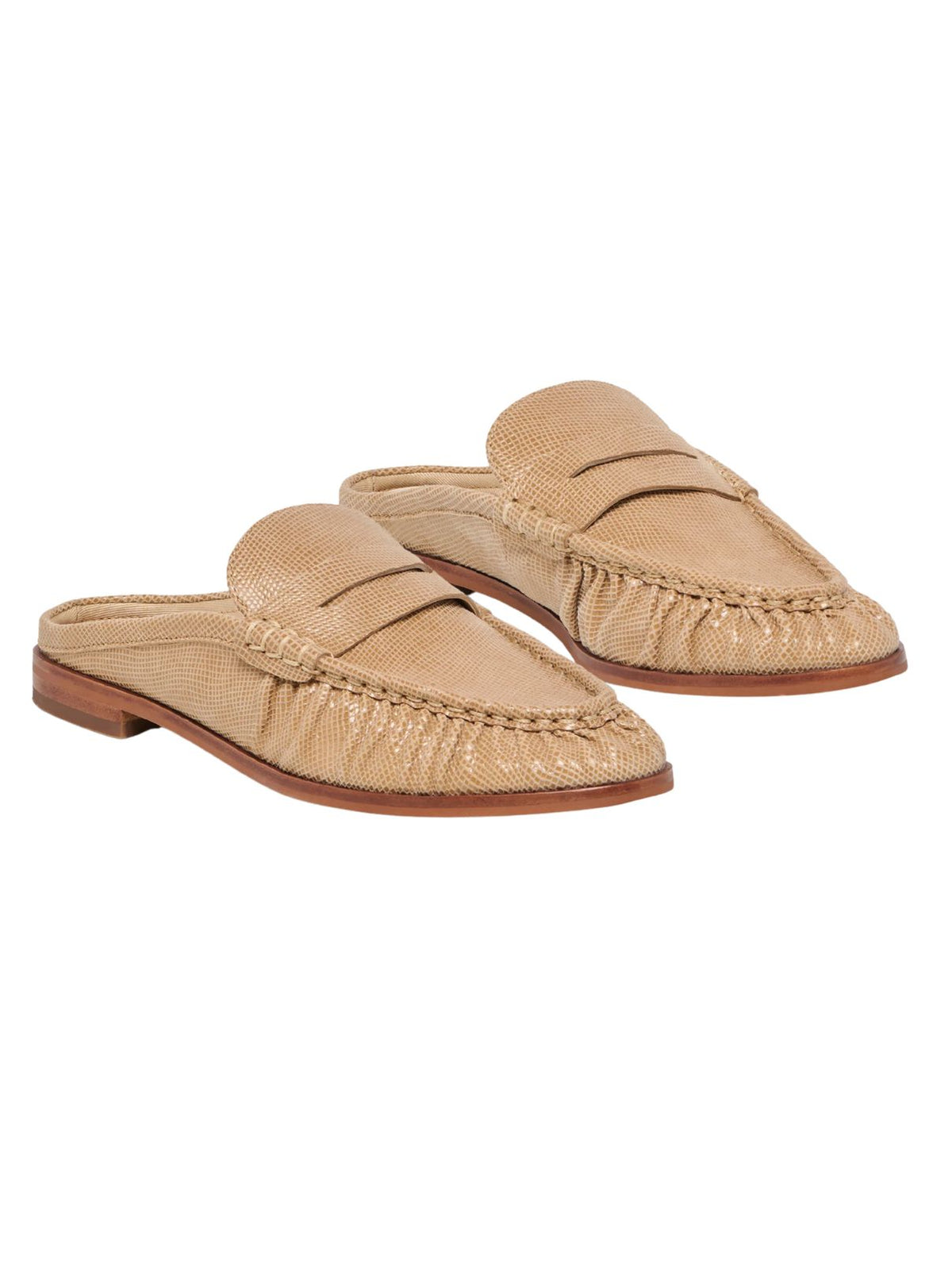 Dolce Vita Betzy Loafers – Latte Embossed Suede