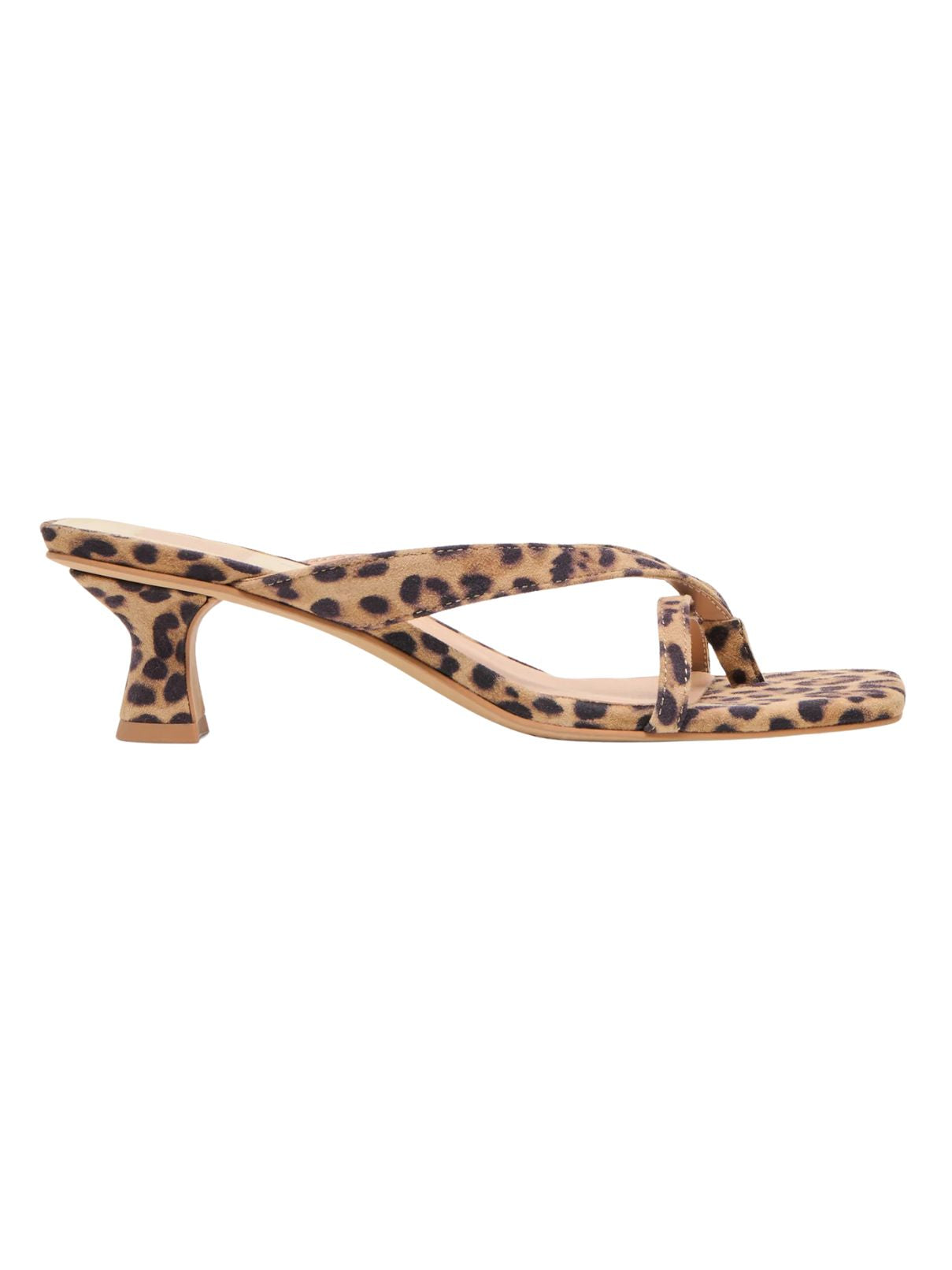 Dolce Vita Brevel Heel in Dk Leopard Suede