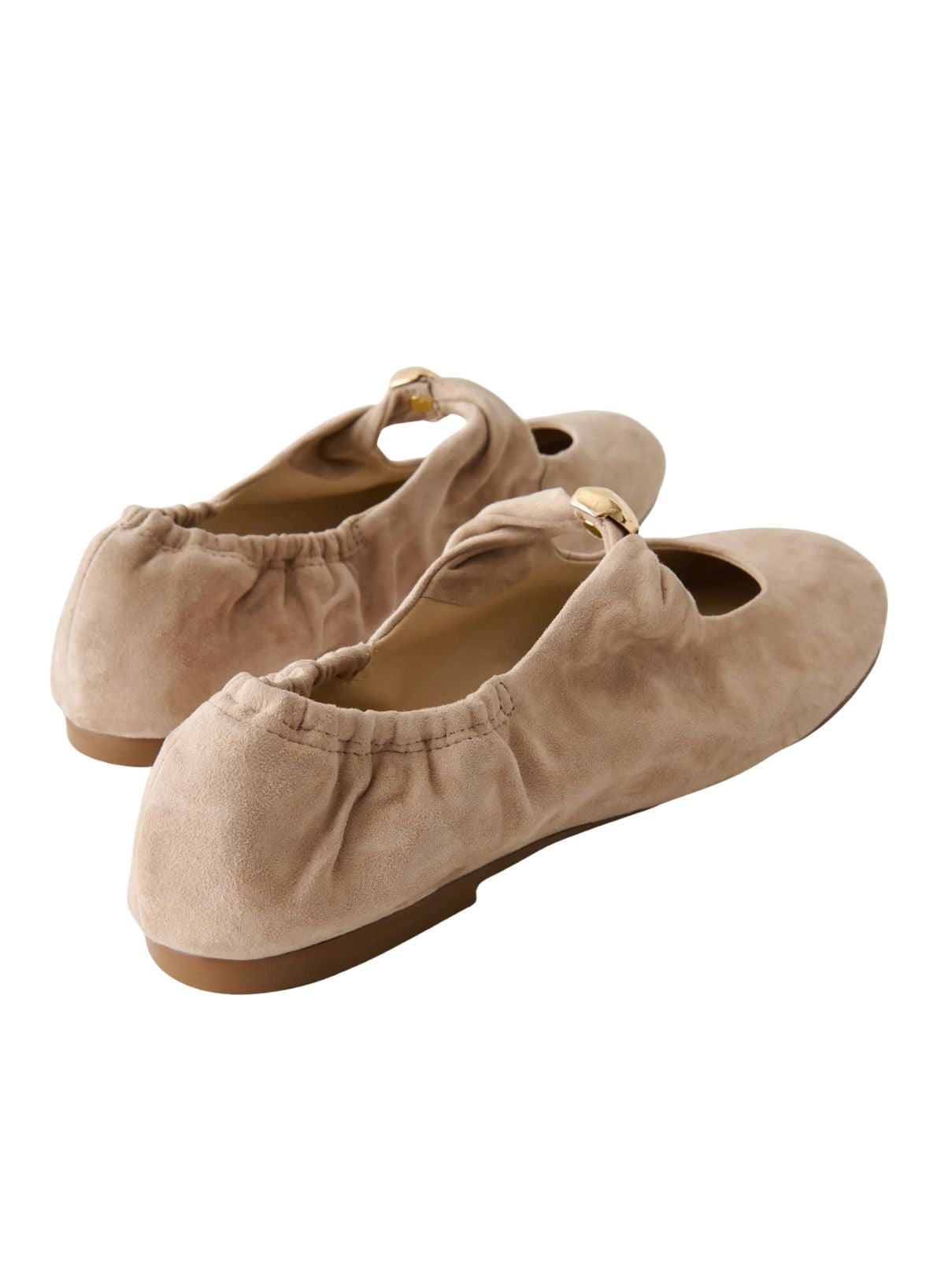 Dolce Vita Cornel Flats in Camel Suede
