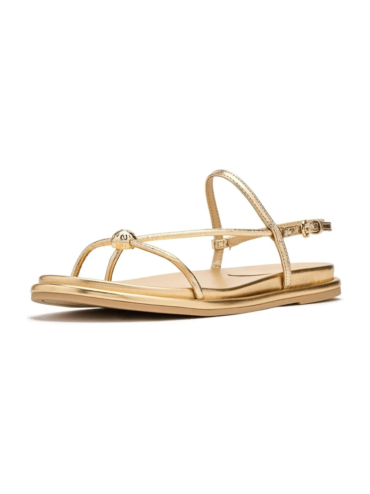 Dolce Vita Deane Sandal Gold Distressed