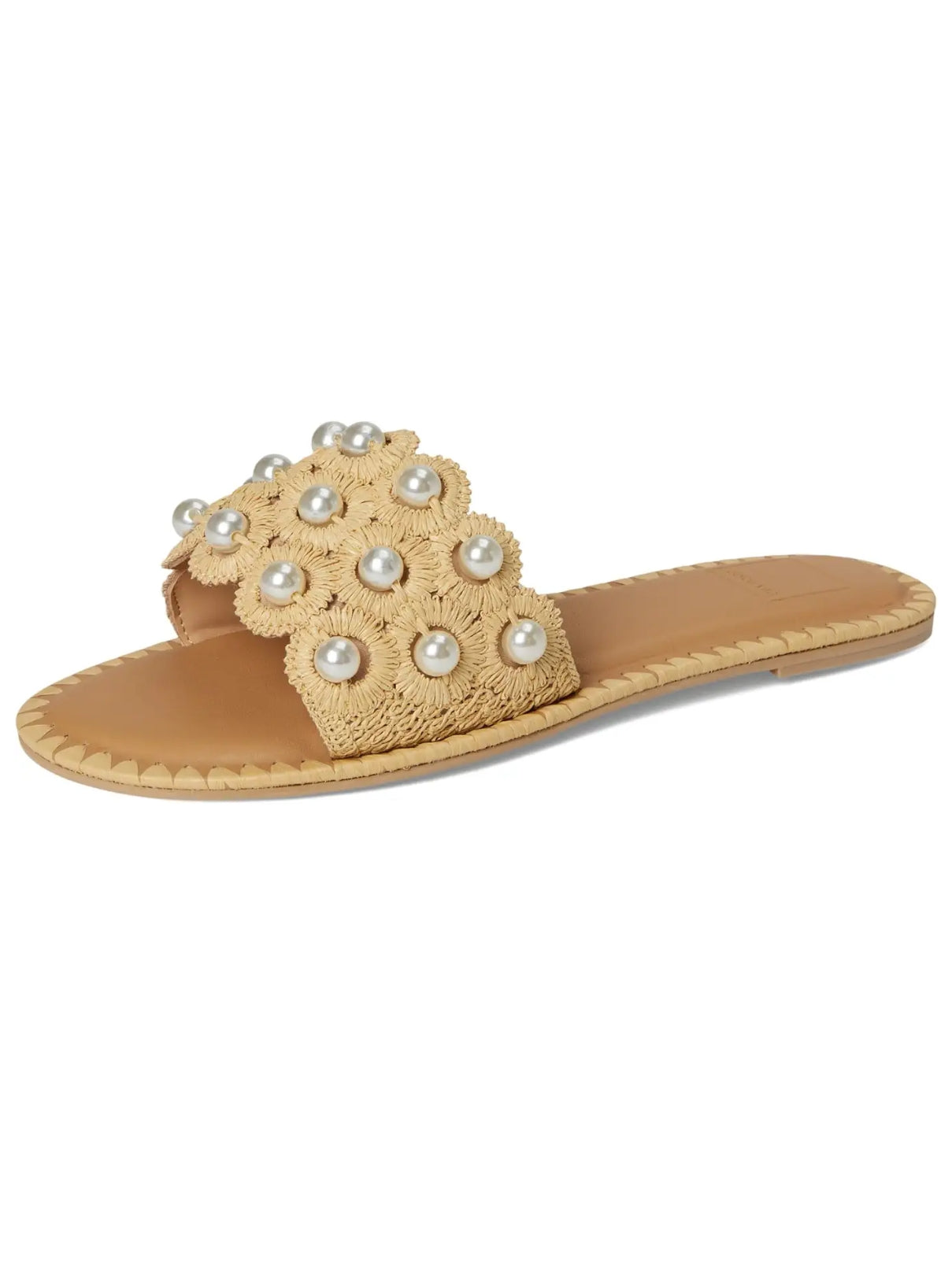 Dolce Vita Harlyn Pearl Lt Natural Raffia Sandal