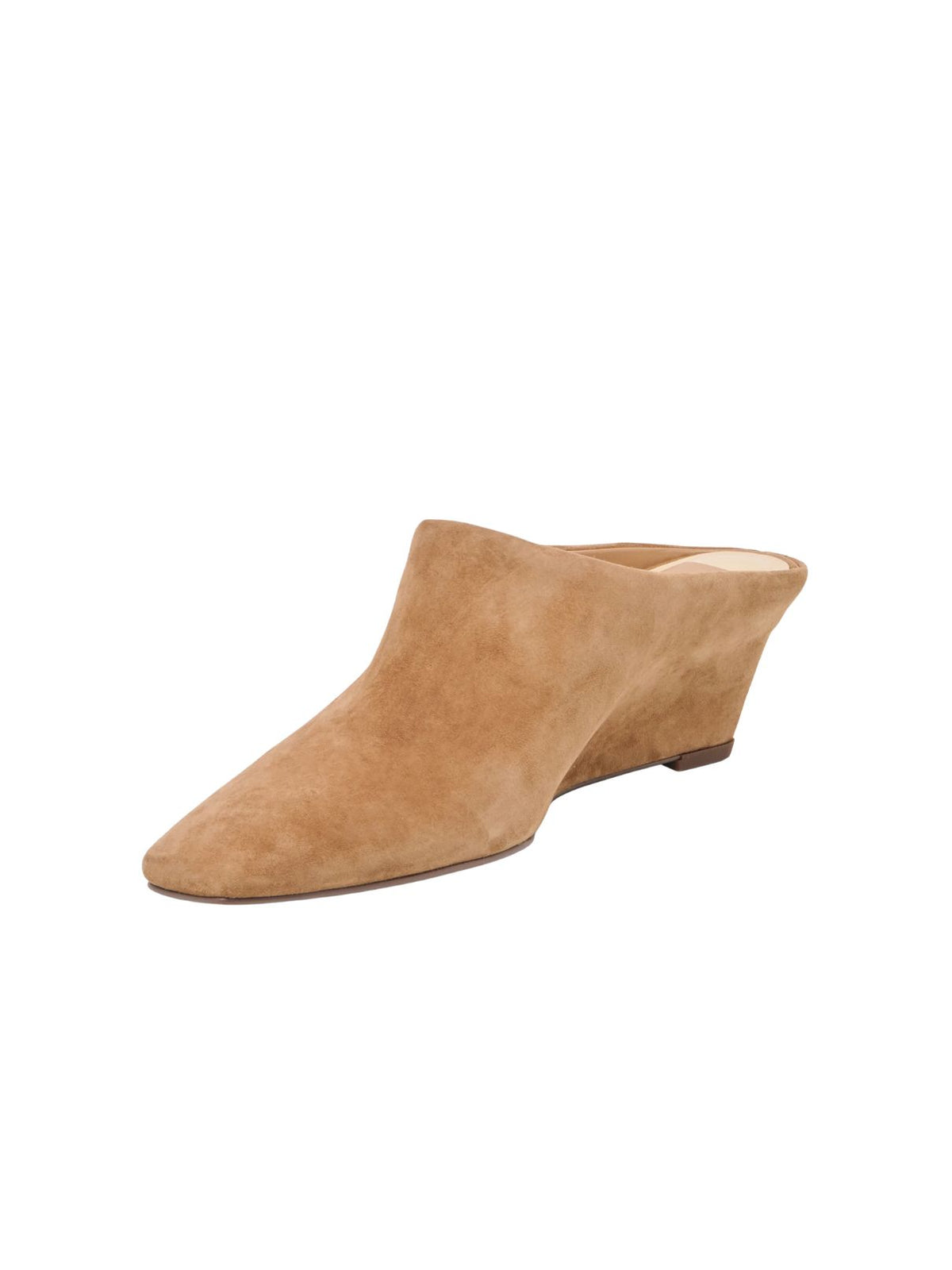 Dolce Vita Hilah Wedge Mule – Cognac Suede