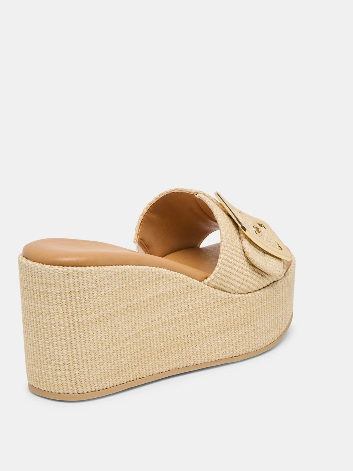 Dolce Vita Jilian Wedges in Lt Natural Raffia