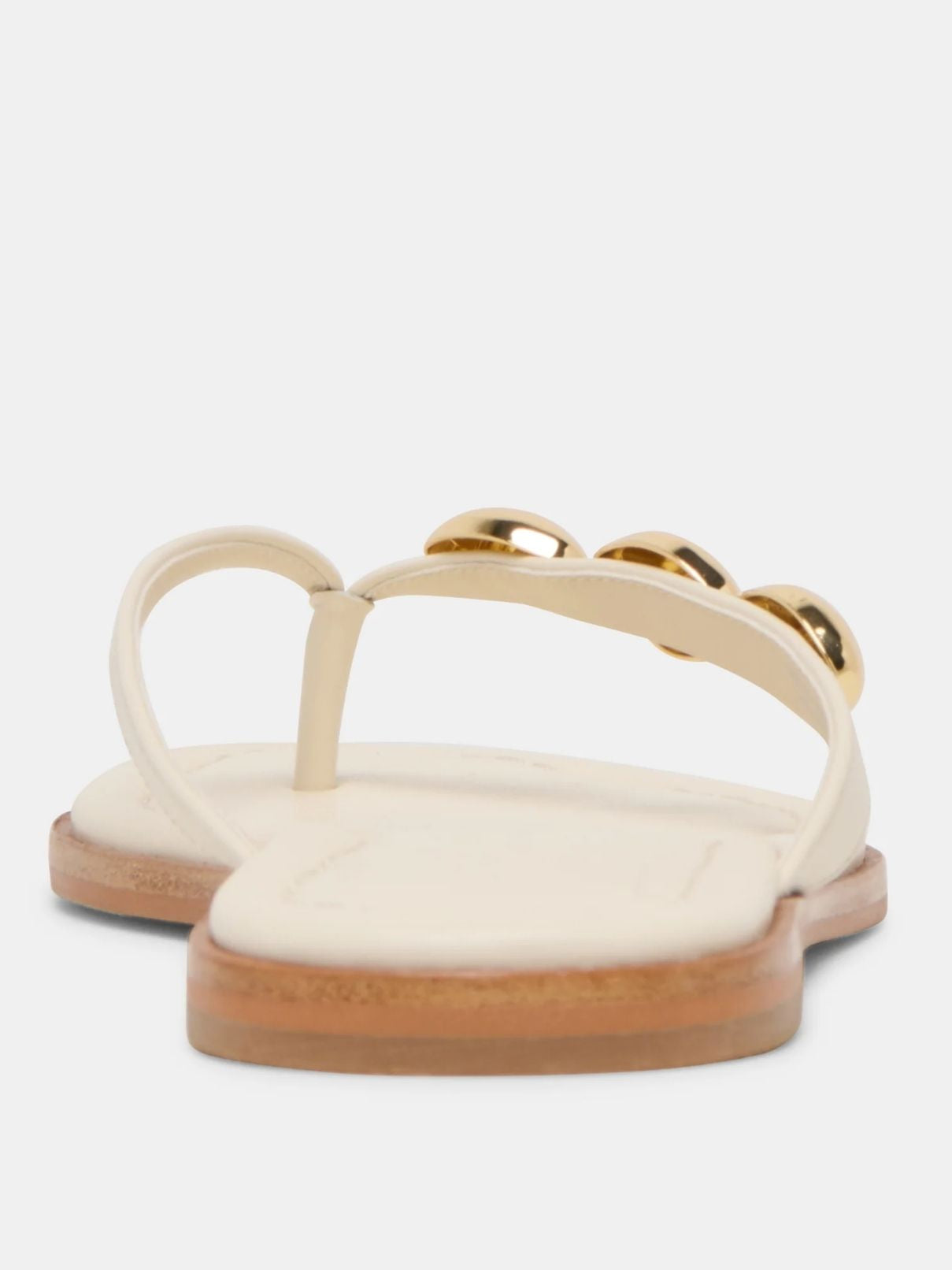 Dolce Vita Juny Sandal in Off White Leather