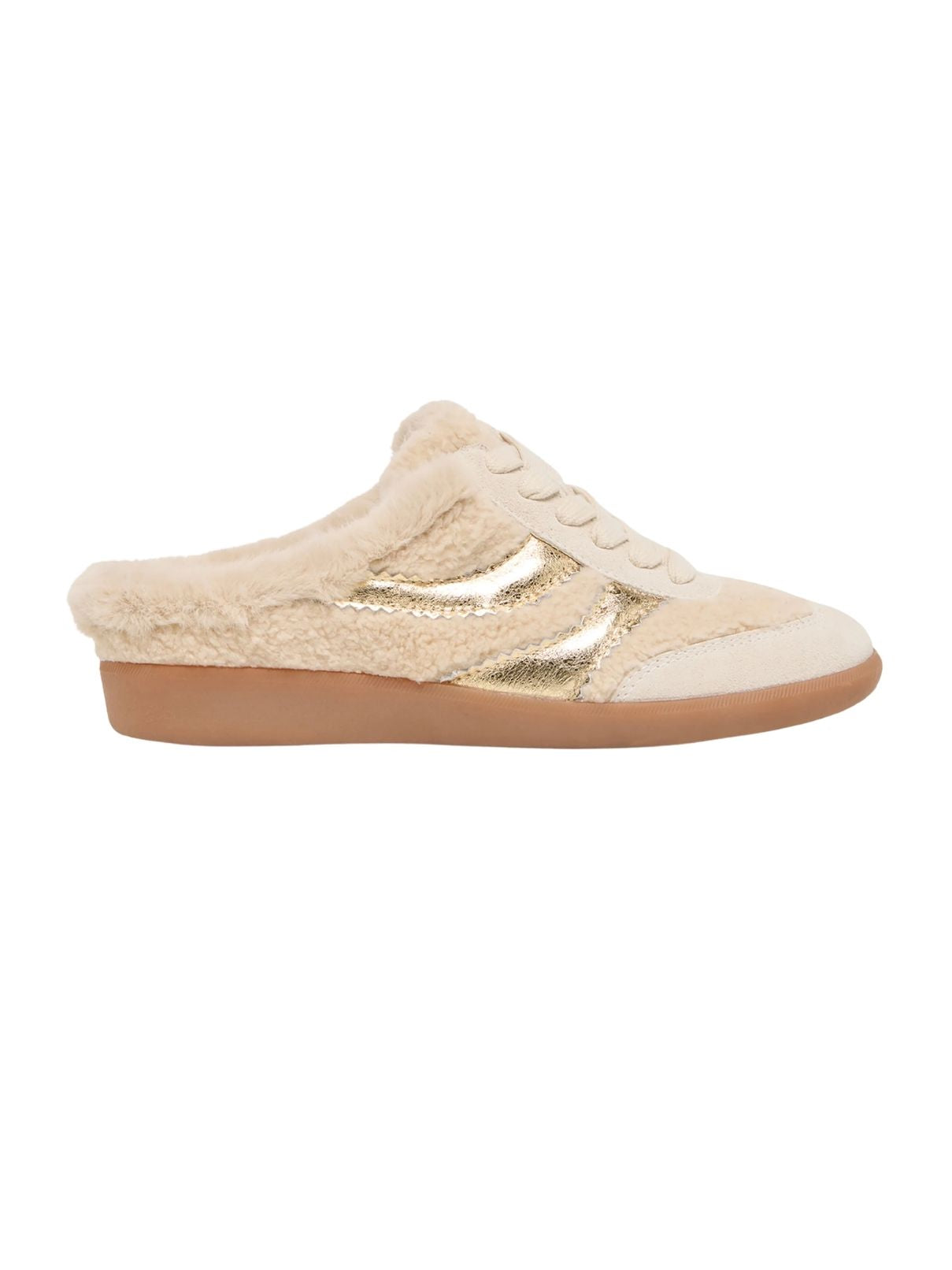 Dolce Vita Merit Slide Plush Sneakers – Natural Multi Plush