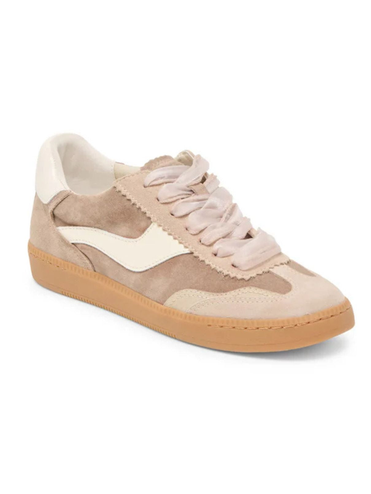 Dolce Vita Notice Sneakers in DarkTaupe Suede