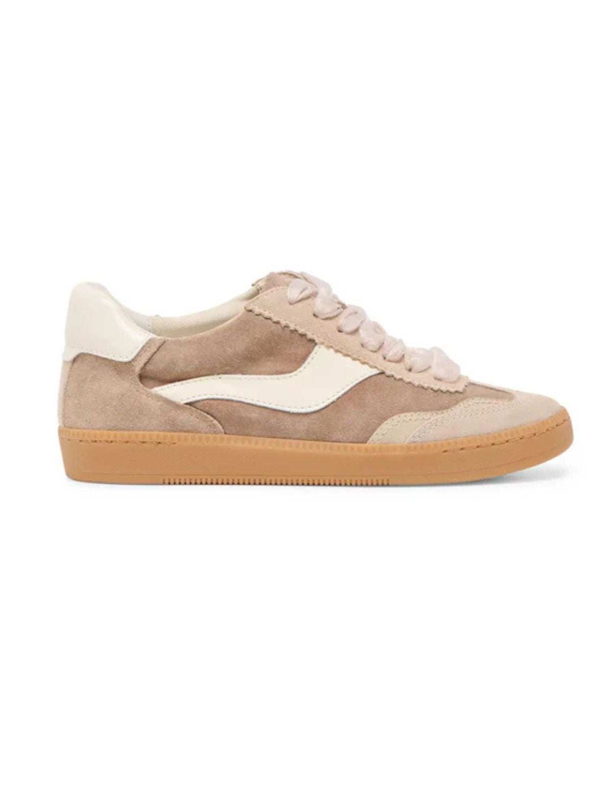 Dolce Vita Notice Sneakers in DarkTaupe Suede