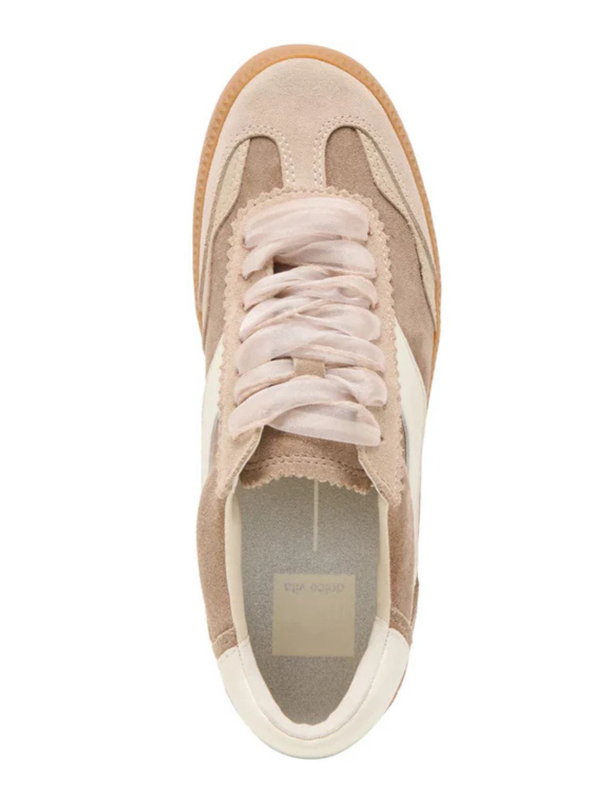 Dolce Vita Notice Sneakers in DarkTaupe Suede