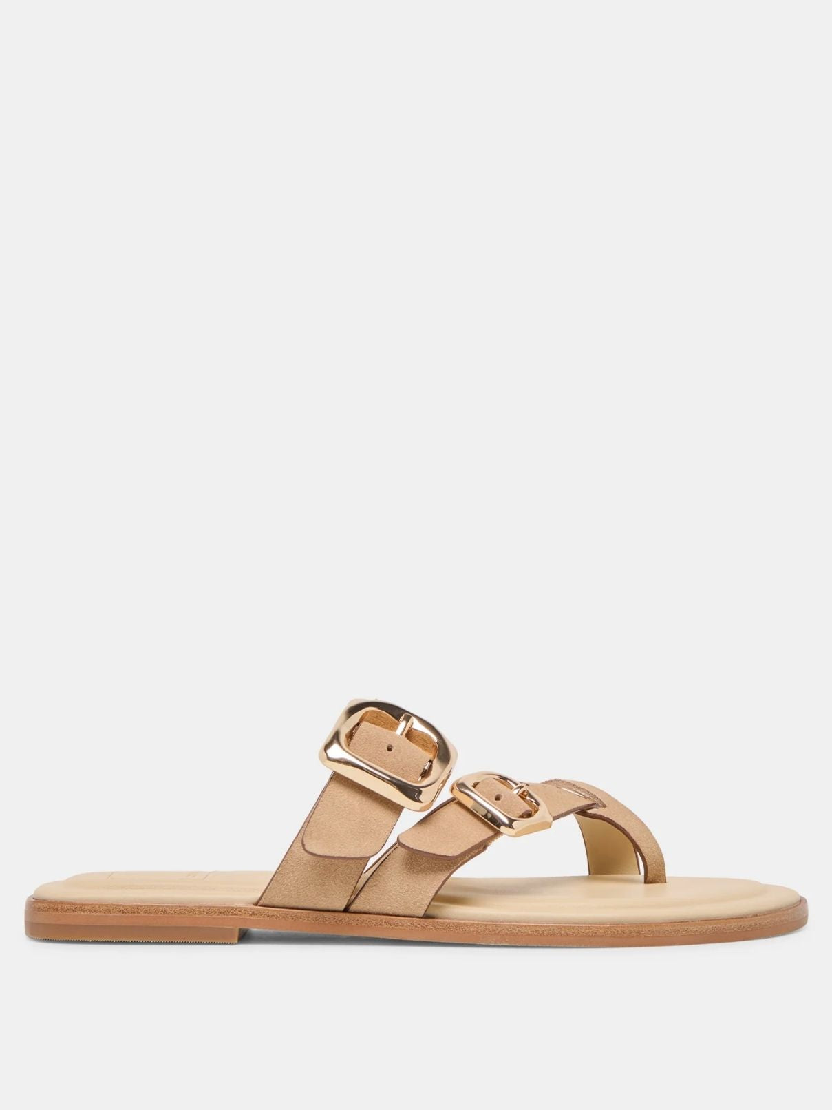 Dolce Vita Shore Sandals in Camel Suede