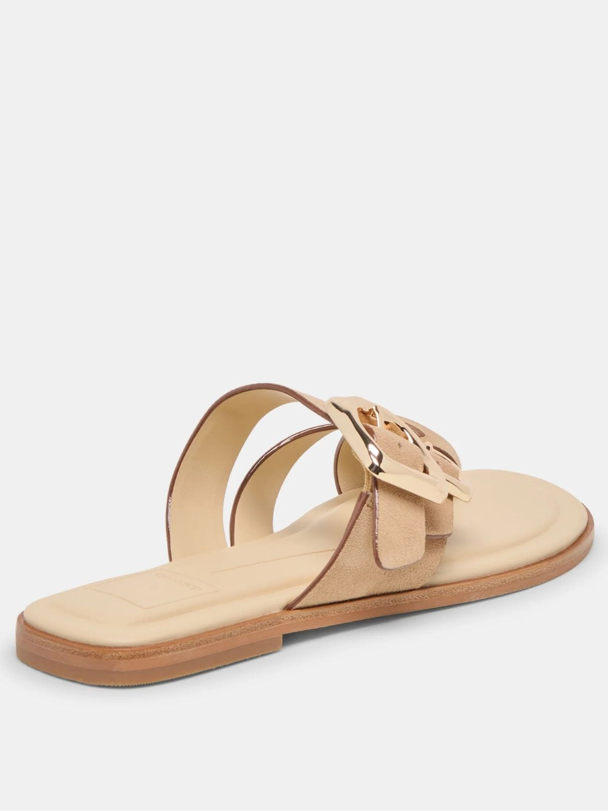 Dolce Vita Shore Sandals in Camel Suede