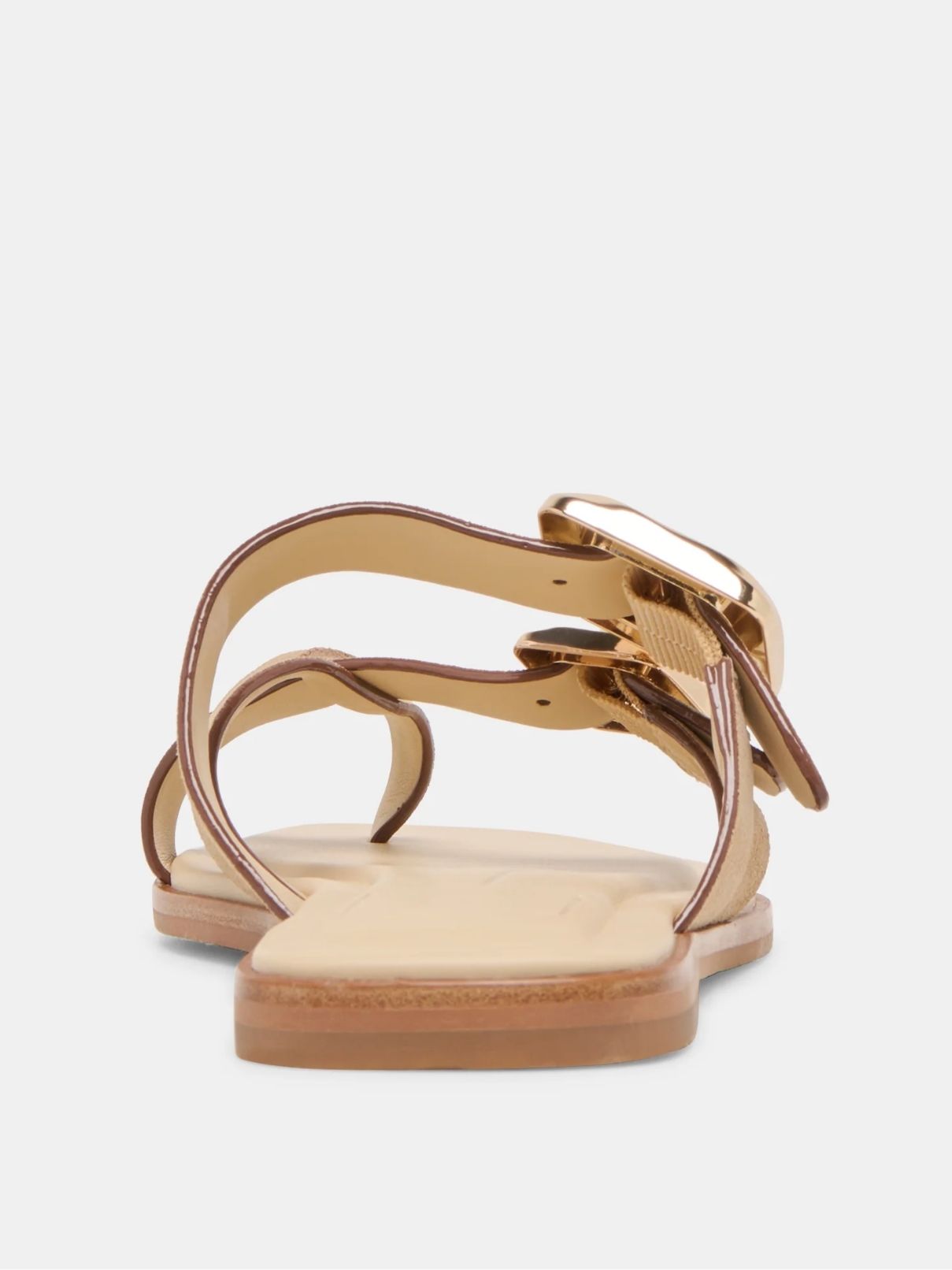 Dolce Vita Shore Sandals in Camel Suede