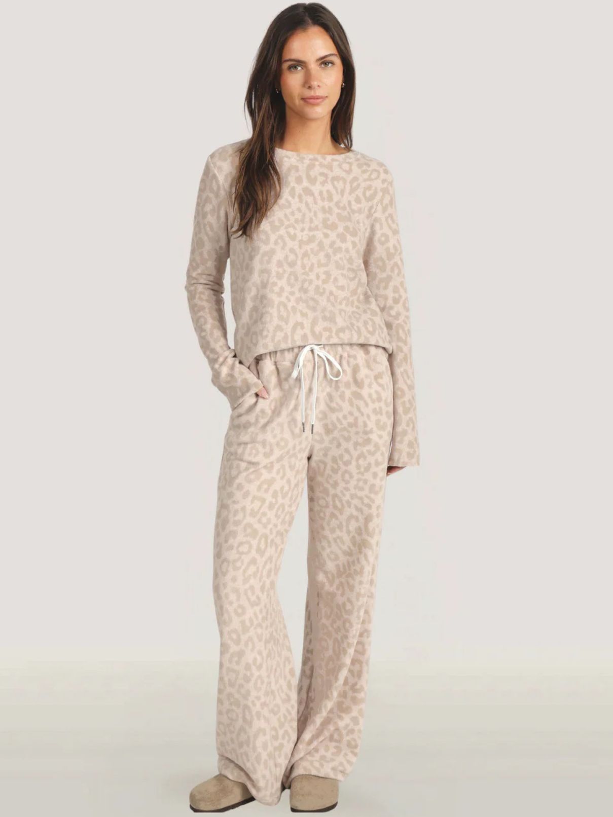 Dylan Alpine Pant in Natural Cheetah 