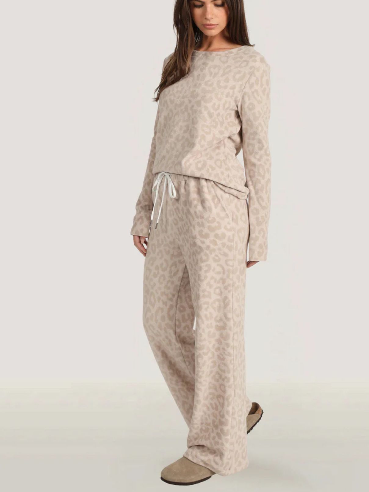 Dylan Alpine Pant in Natural Cheetah 