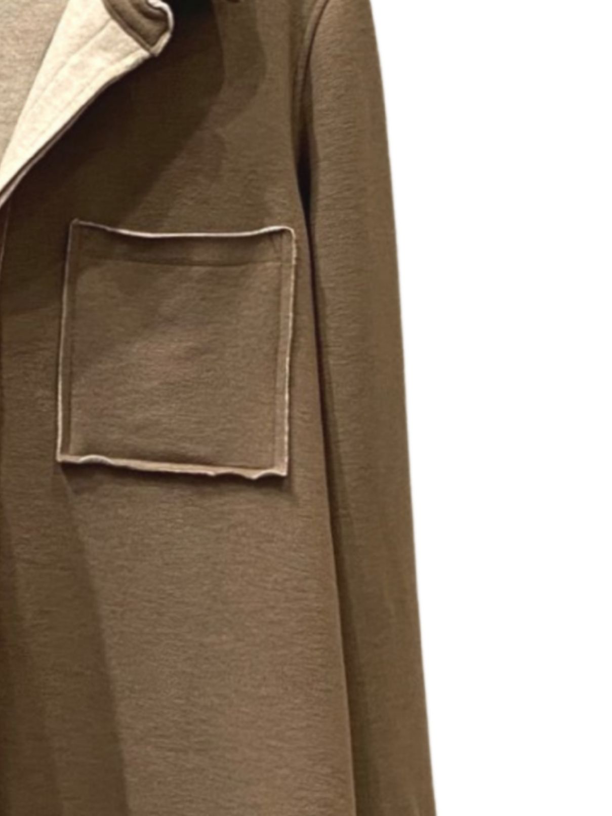 Dylan Cozy Boyfriend Shirt in Soft Brown