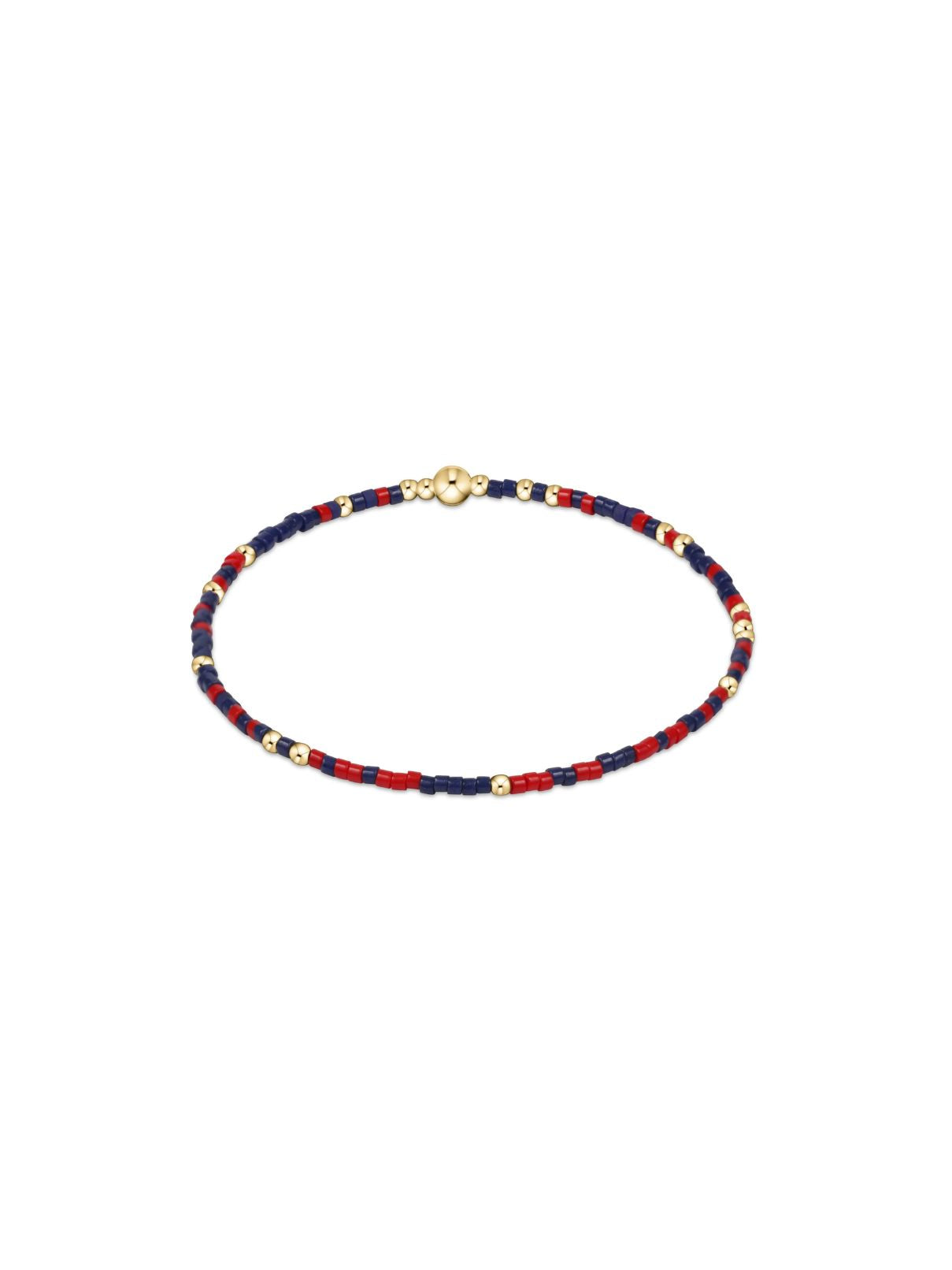 E Newton Gameday Bracelet in SMU Navy/Red