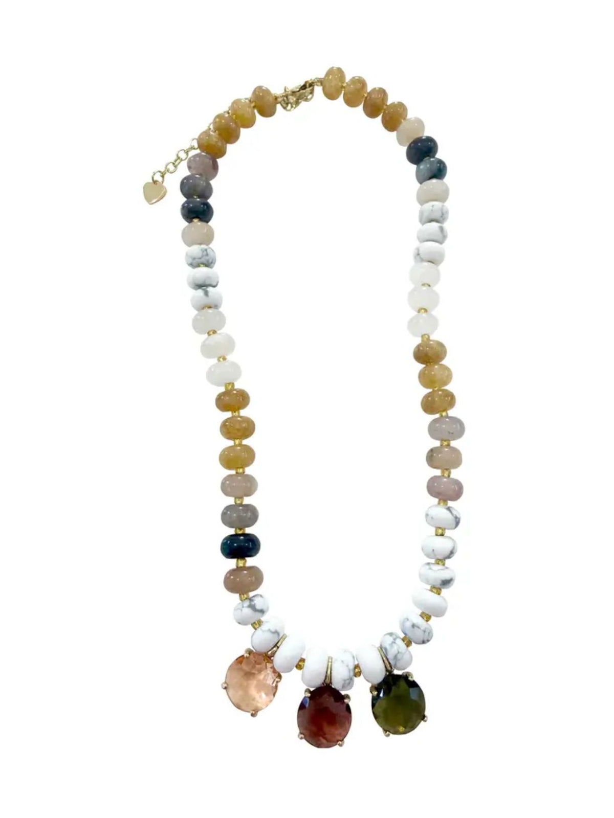 Felix Beaded CZ Necklace