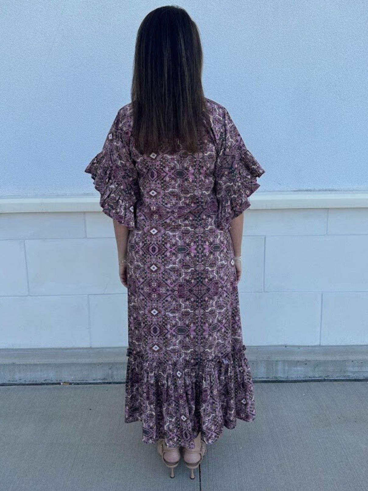 Fitz & Willow Soleil English Mauve Dress