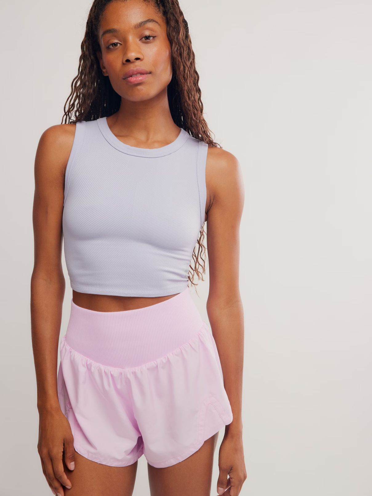 Free People Carpe Diem Short in Powder Pink