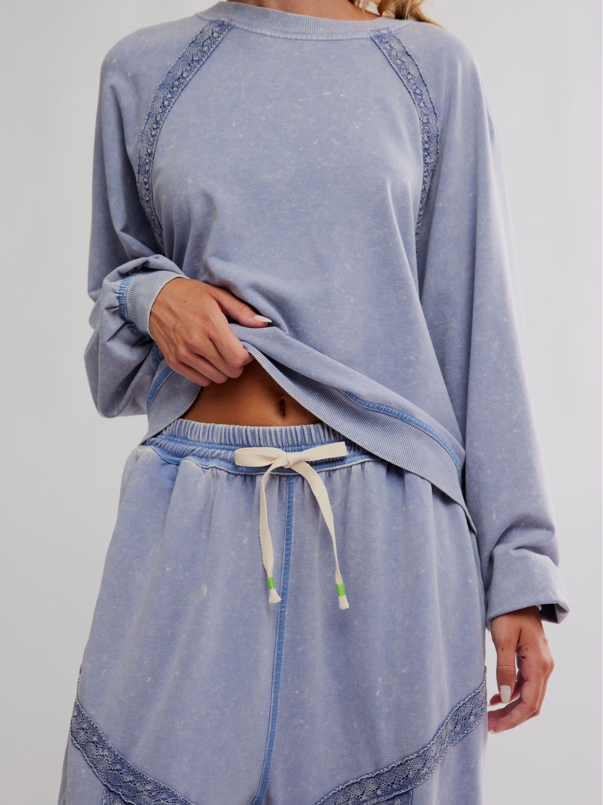 Free People Couch Club Pj Set in Early Night