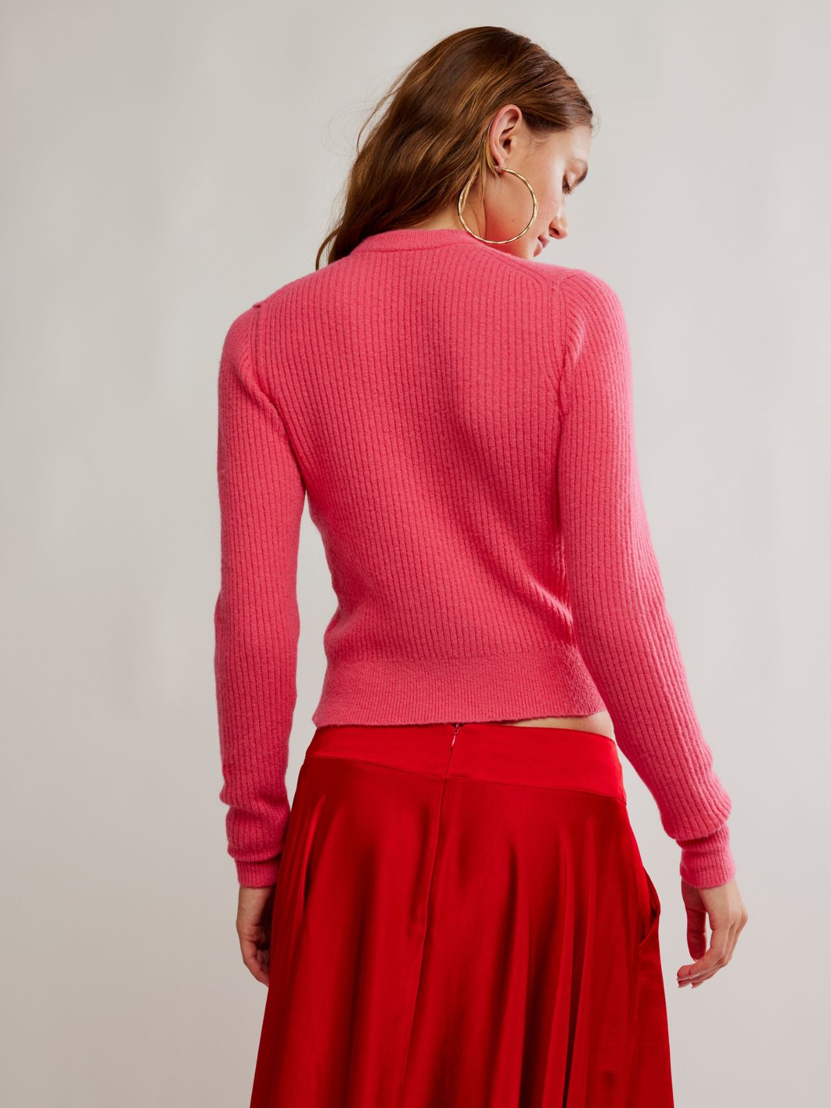 Free People Even After Pullover in Dayglo