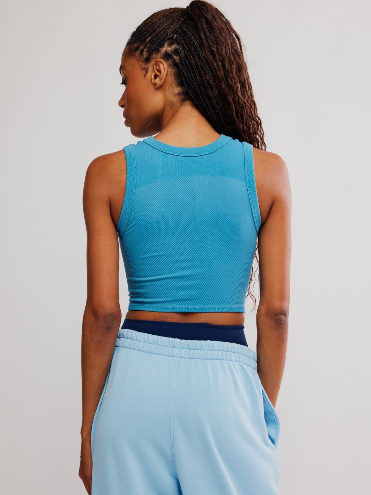 Free People  Free Throw Tank in Celestial Blue