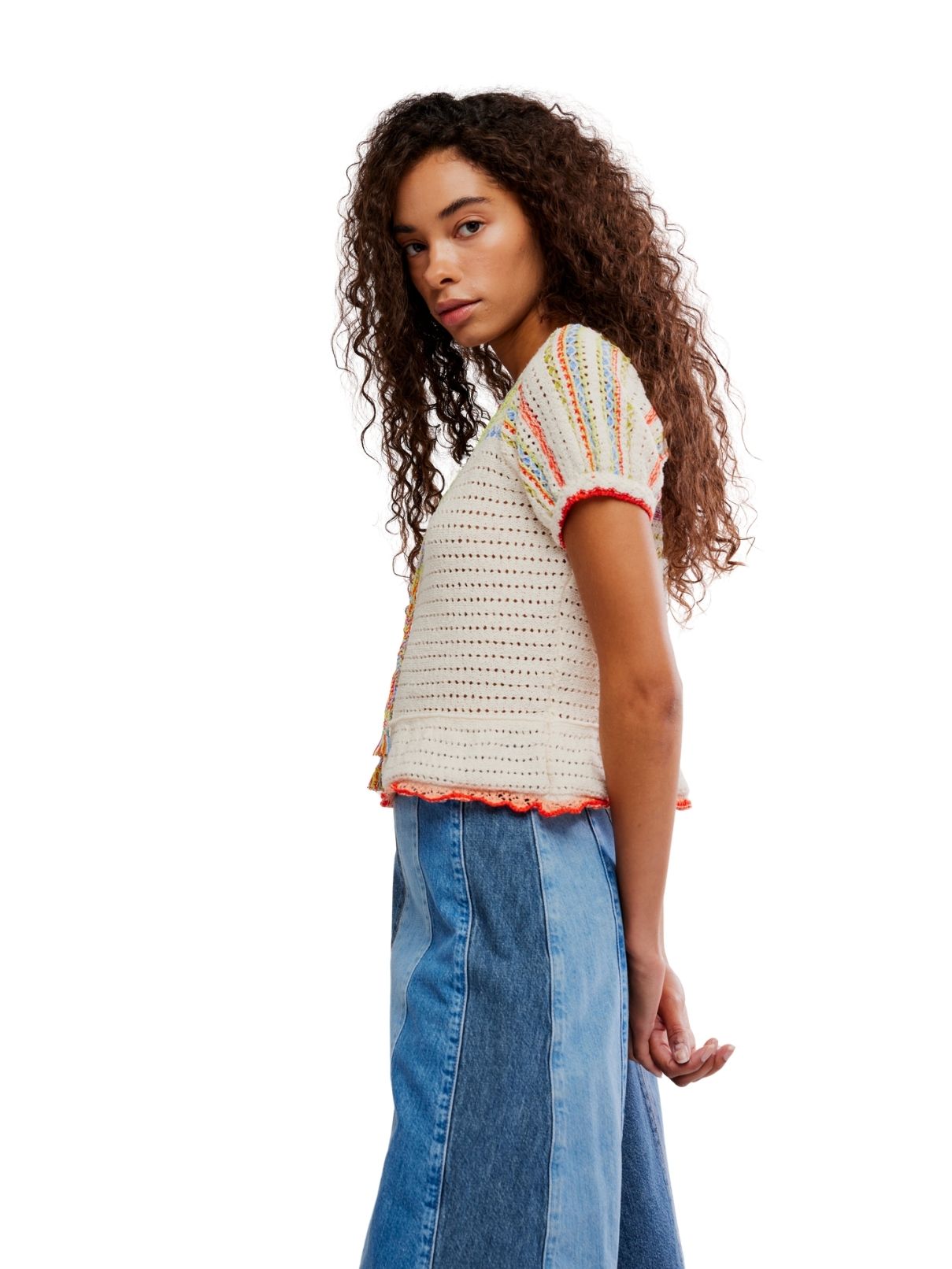 Free People Friendship Pullover in Tofu