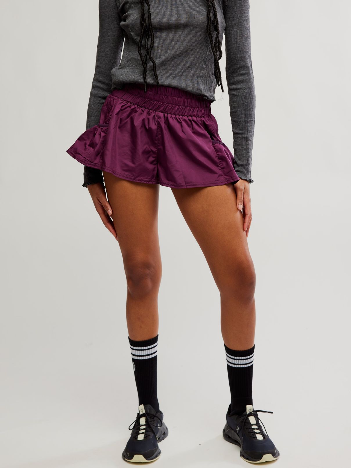 Free People Get Your Flirt On in Black Cherry