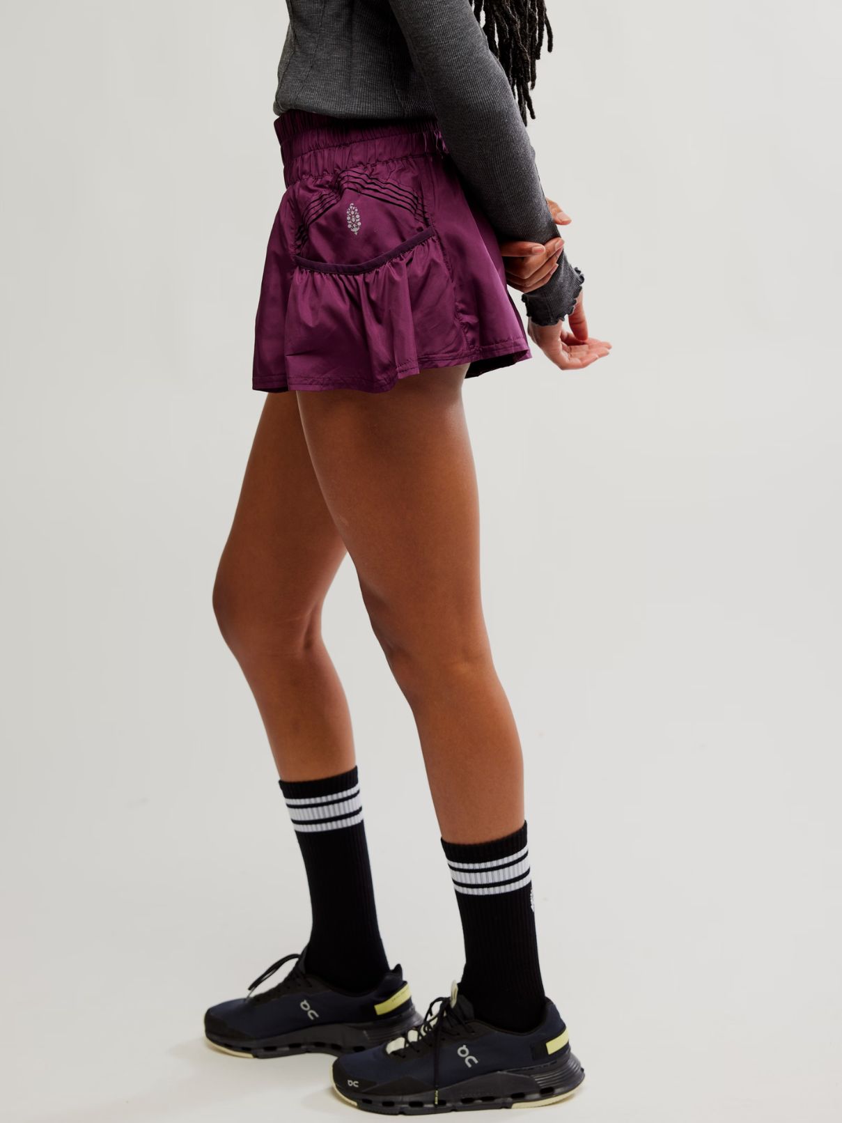 Free People Get Your Flirt On in Black Cherry