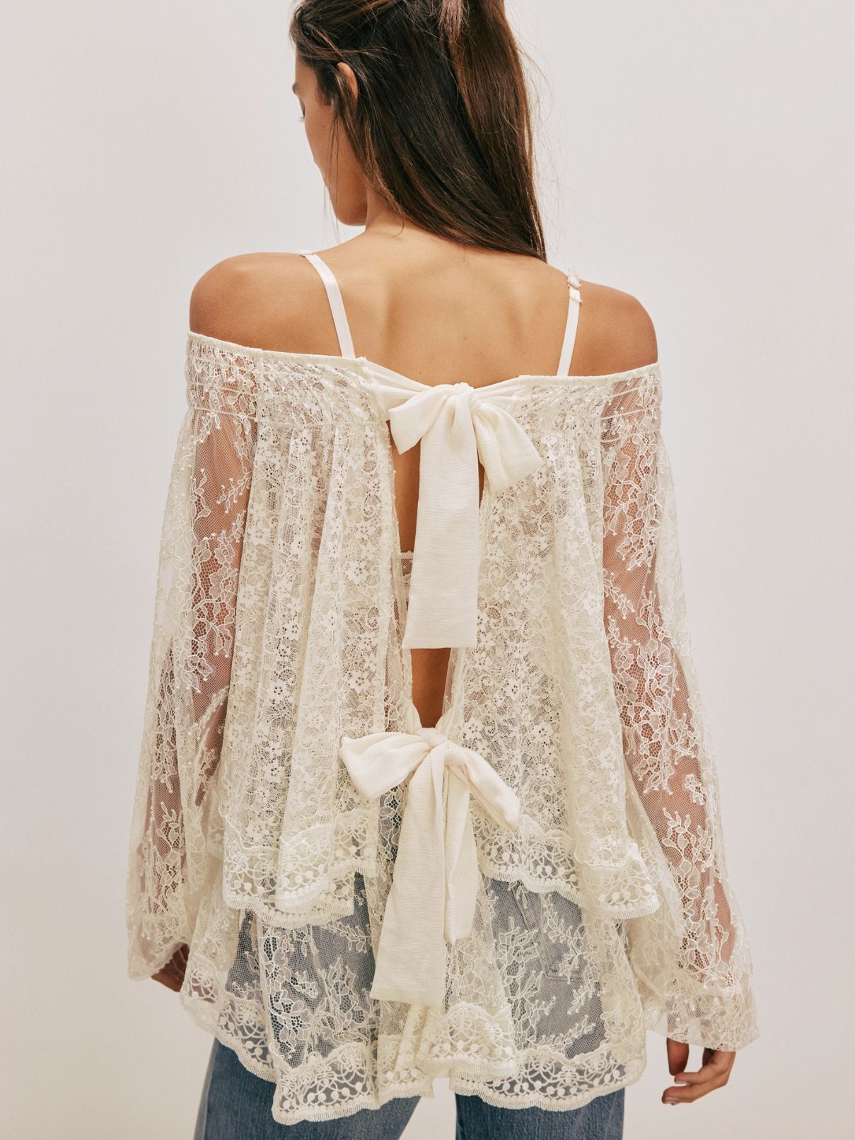 Free People Goldie Knit Top in Tofu