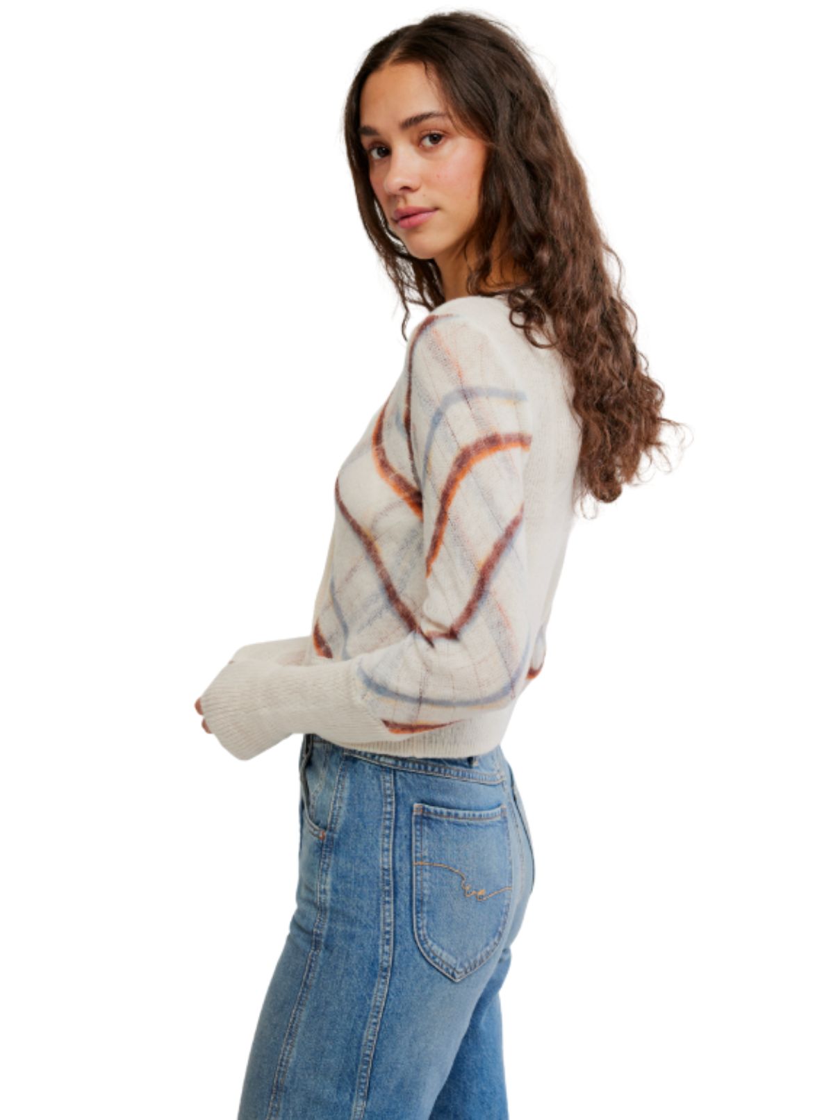 Free People Highland Mist Cardi – Sugar Mist Combo